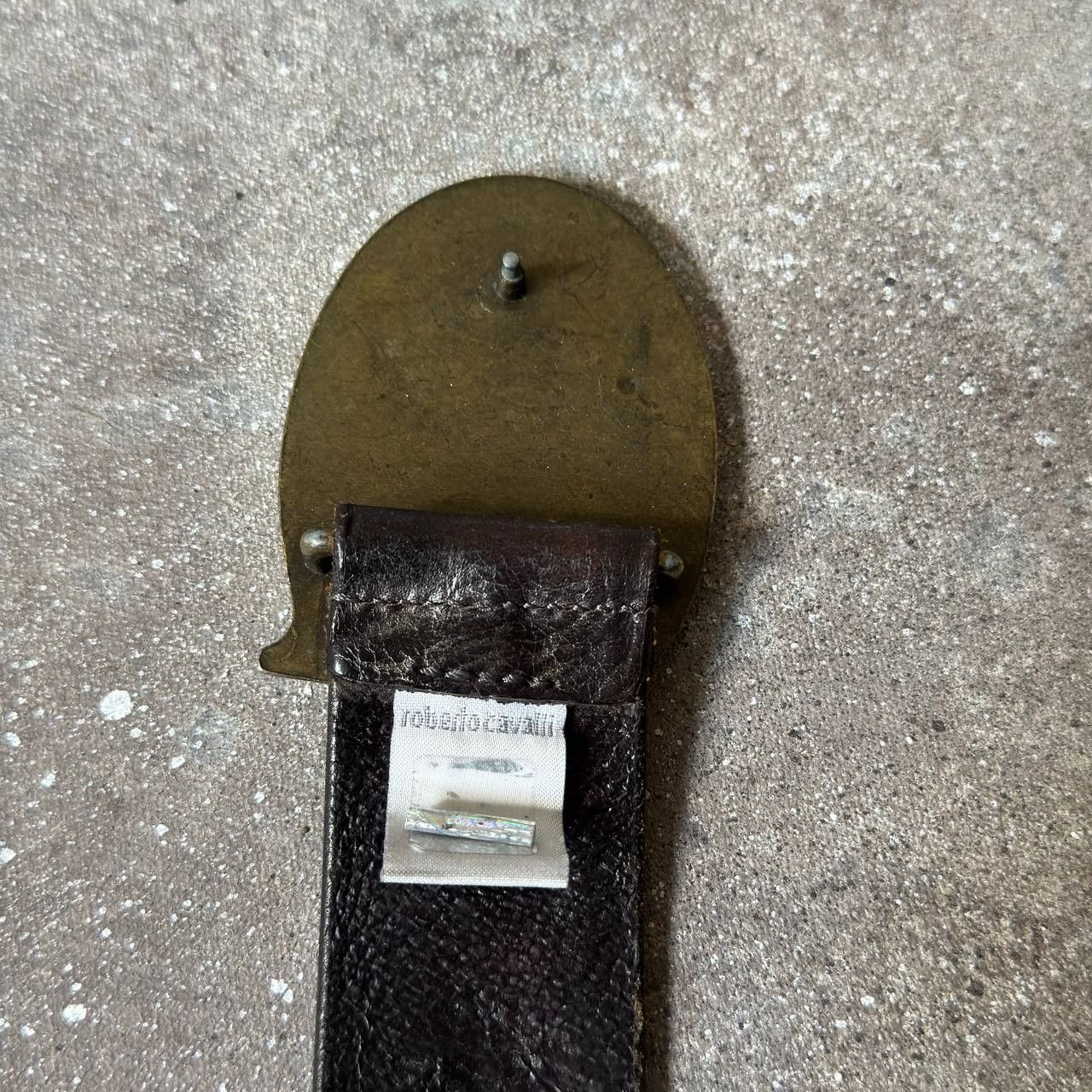 Just Cavalli Just Cavalli Vintage Leather Belt Size ONE SIZE - 8 Thumbnail