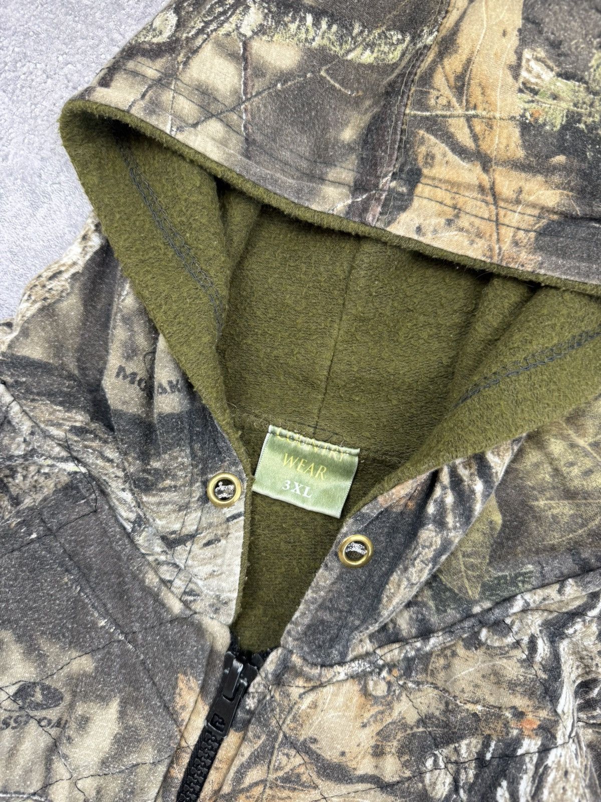 Realtree Crazy Vintage 90s Boxy RealTree Y2K Camo Work Jacket Skater Size US XL / EU 56 / 4 - 11 Thumbnail