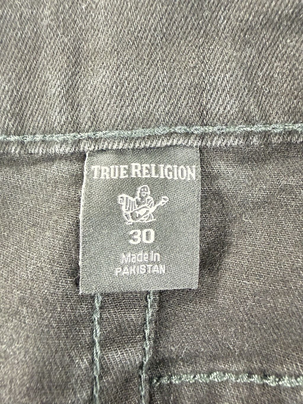 True Religion True Religion NWT Men's Size 30 W X 34 L Blk Zipper Fly Deni Size US 30 / EU 46 - 2 Thumbnail
