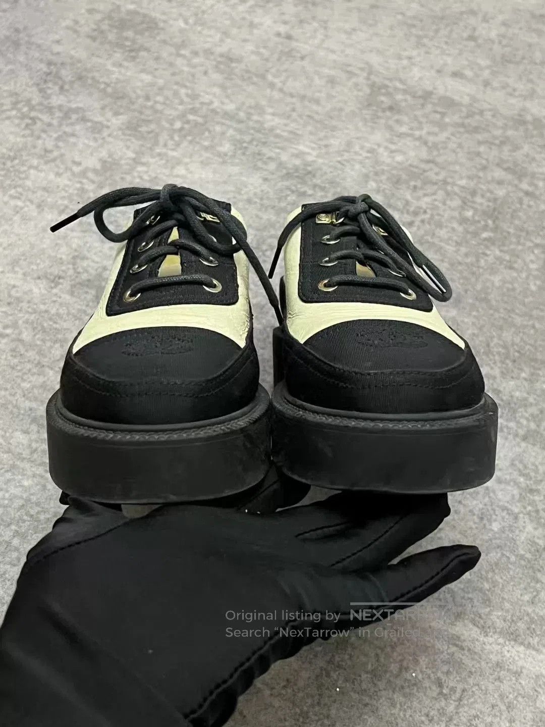 Chanel Chanel Panda Color Block Loafers. Size US 4.5 / IT 34.5 - 7 Thumbnail