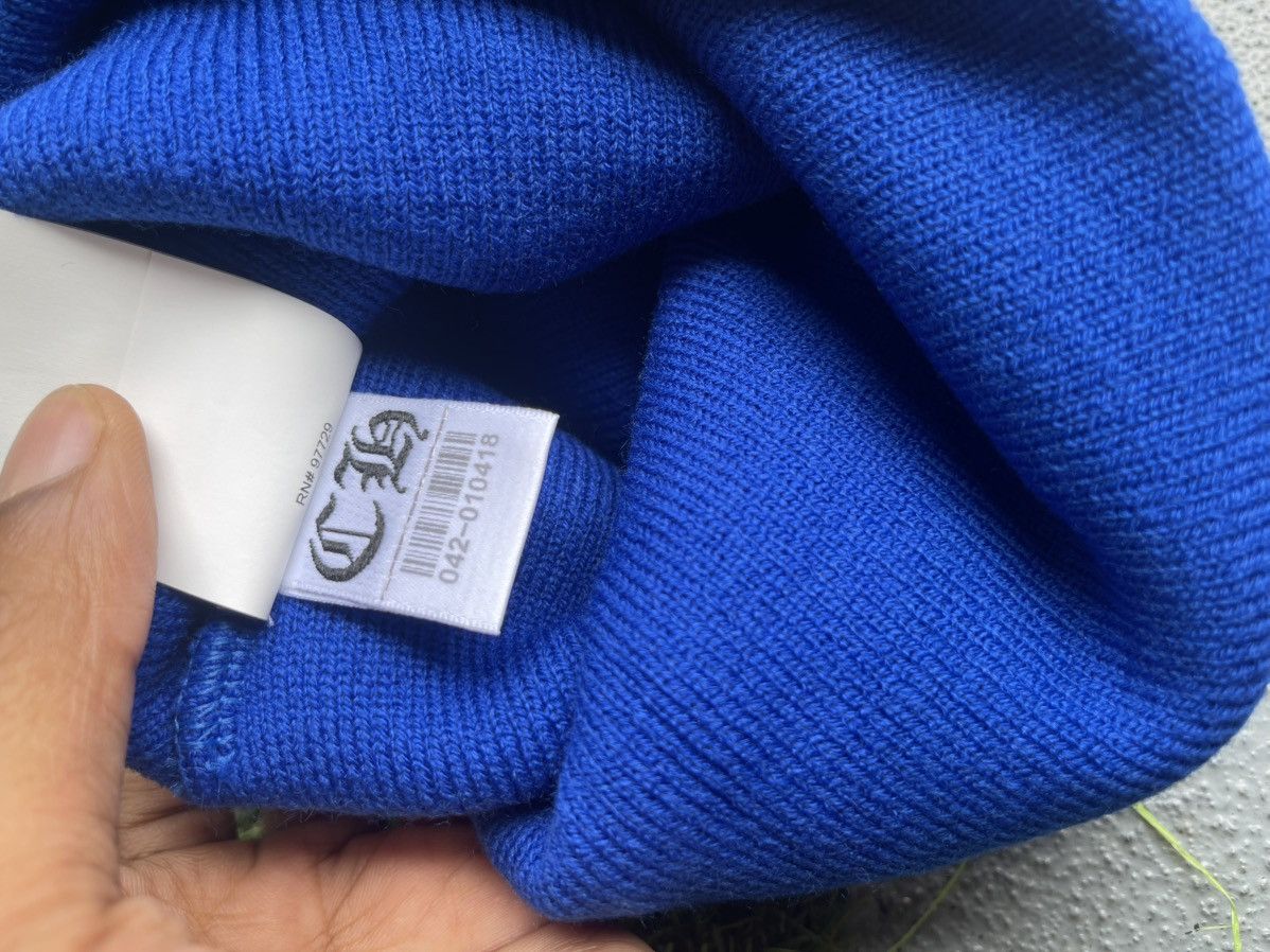 Chrome Hearts Brand New Royal Blue Chrome Hearts Beanie Size ONE SIZE - 7 Thumbnail