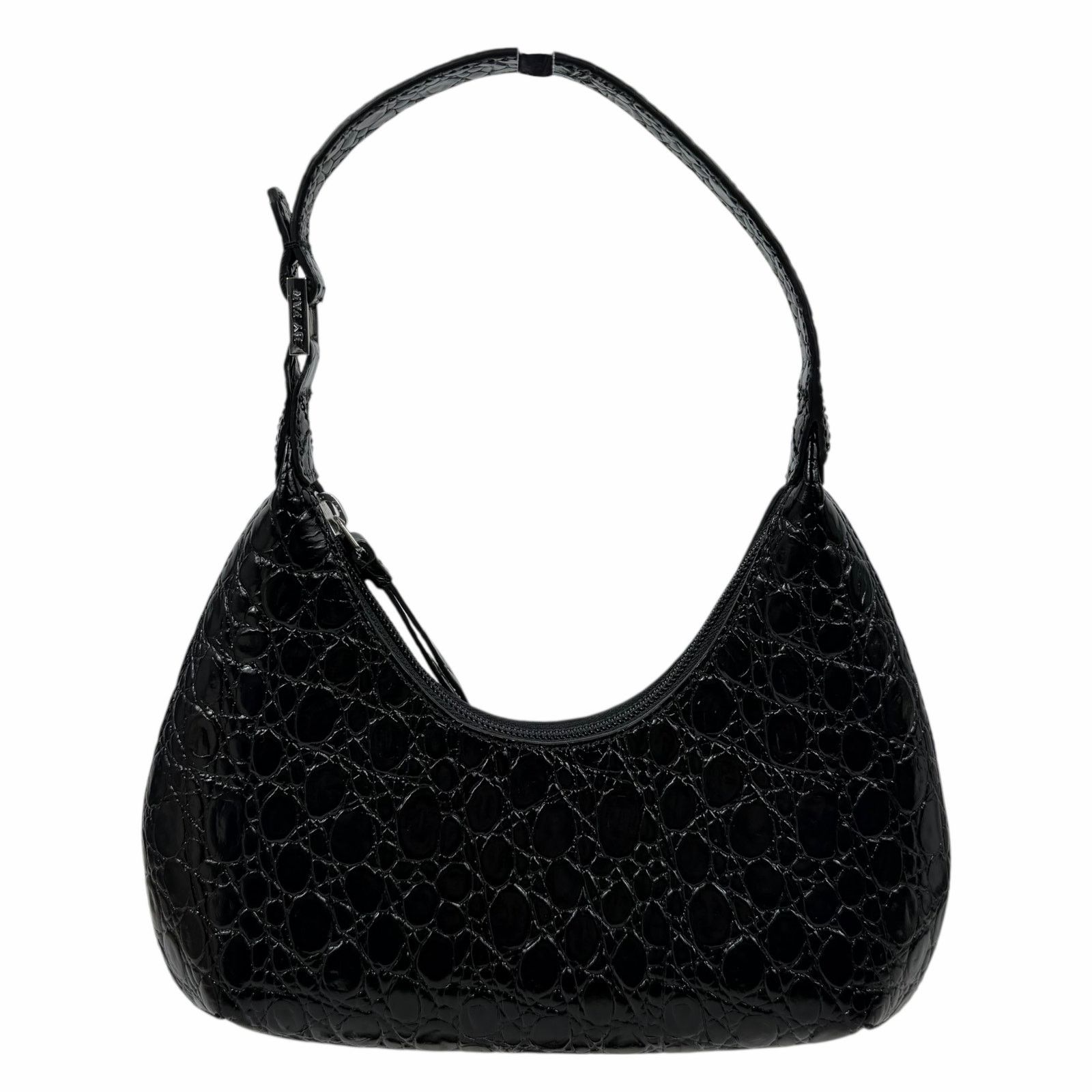 By Far By Far Baby Amber Bag Black Circular Leather Handbag Size ONE SIZE - 3 Thumbnail