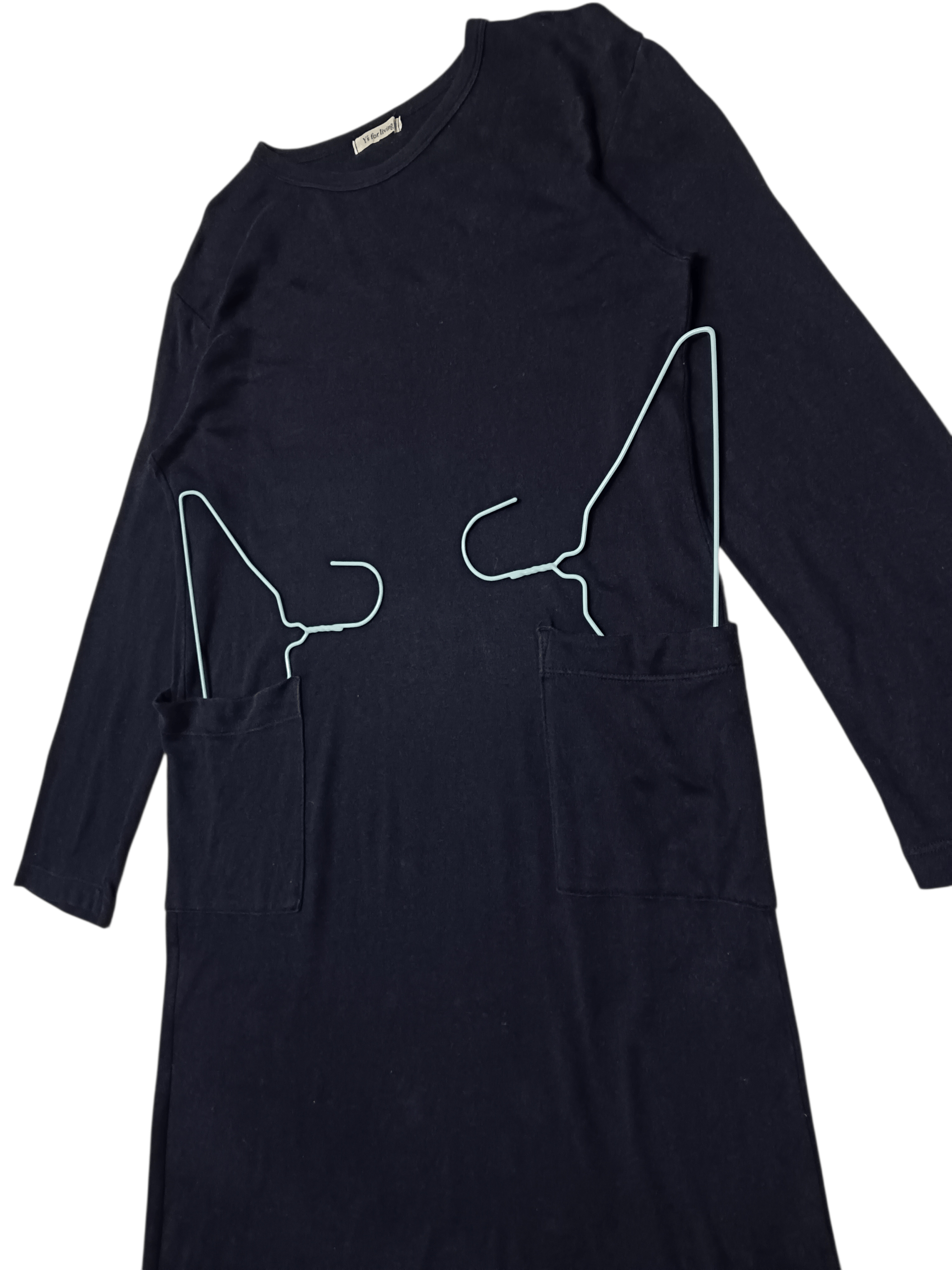 Yohji Yamamoto Y`s For Living By Yohji Yamamoto Two Pocke Long Dress Size M / US 6-8 / IT 42-44 - 2 Thumbnail