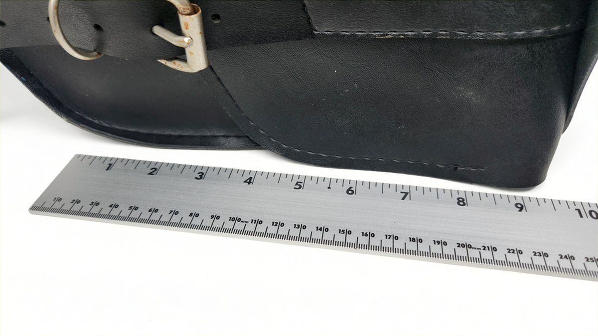 Other Willie & Max SB707 Faux Leather Slant Motorcycle Saddlebag Size ONE SIZE - 10 Thumbnail