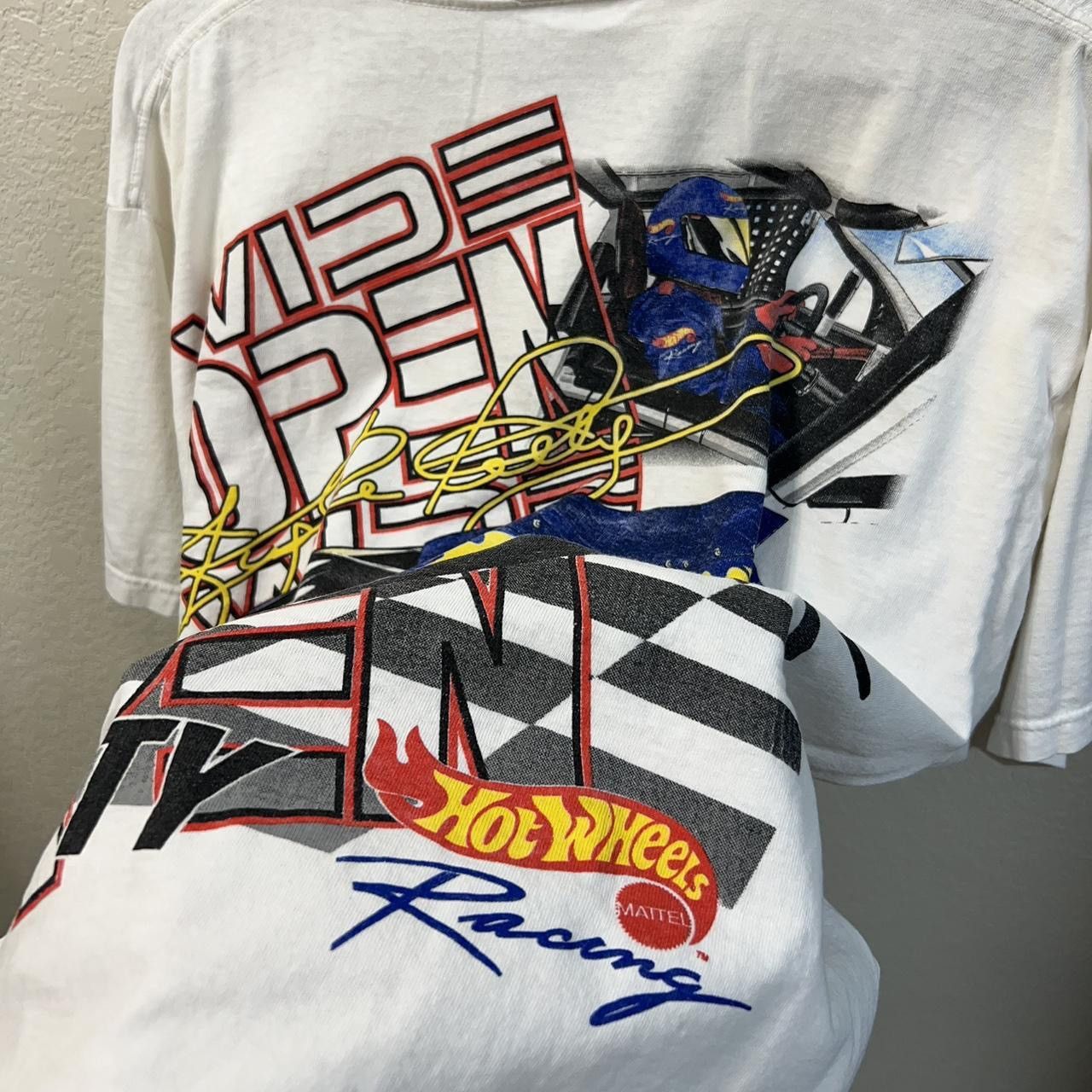NASCAR × Vintage 1997 Kyle Petty NASCAR Hot Wheels Racing T-shirt AOP Size US XL / EU 56 / 4 - 5 Thumbnail