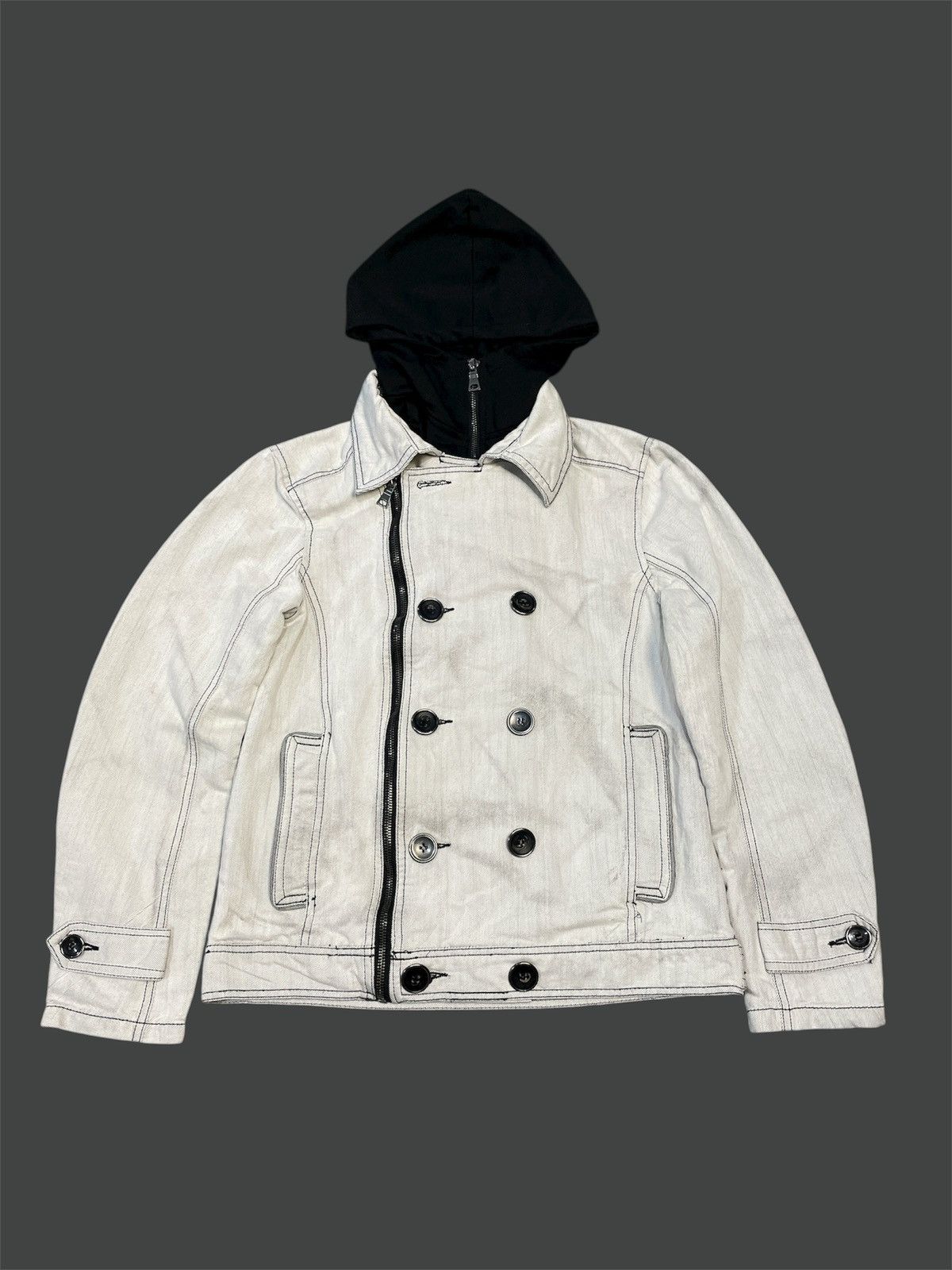 In The Attic In The Attic Asymmetrical Double Layers Jacket Removeble Size US S / EU 44-46 / 1 - 1 Thumbnail