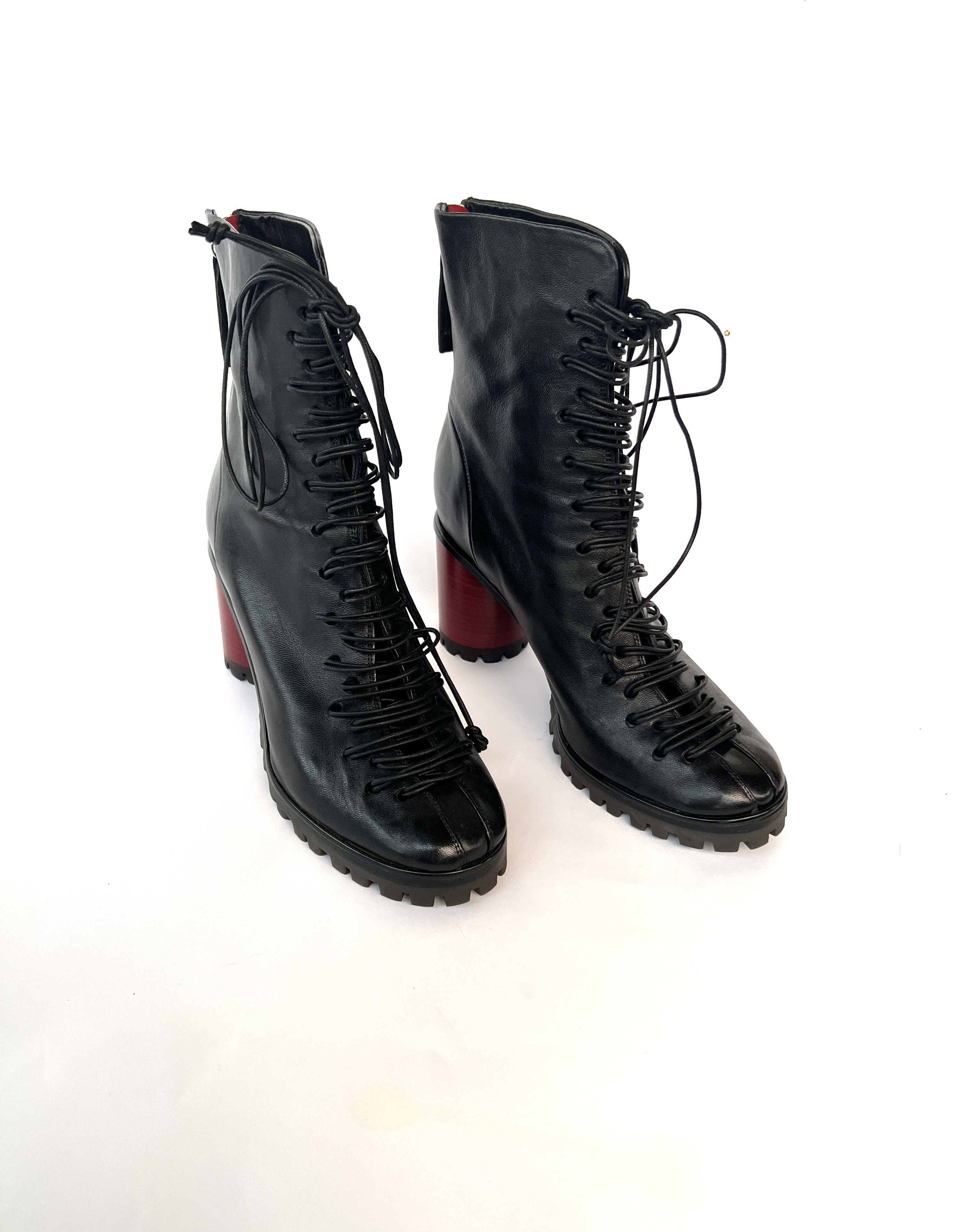 Halmanera Halmanera Leather Boots Size US 6 / IT 36 - 4 Thumbnail