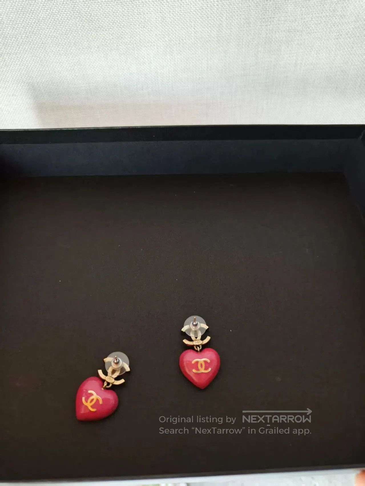 Chanel Chanel Heart Earrings. Size ONE SIZE - 2 Thumbnail