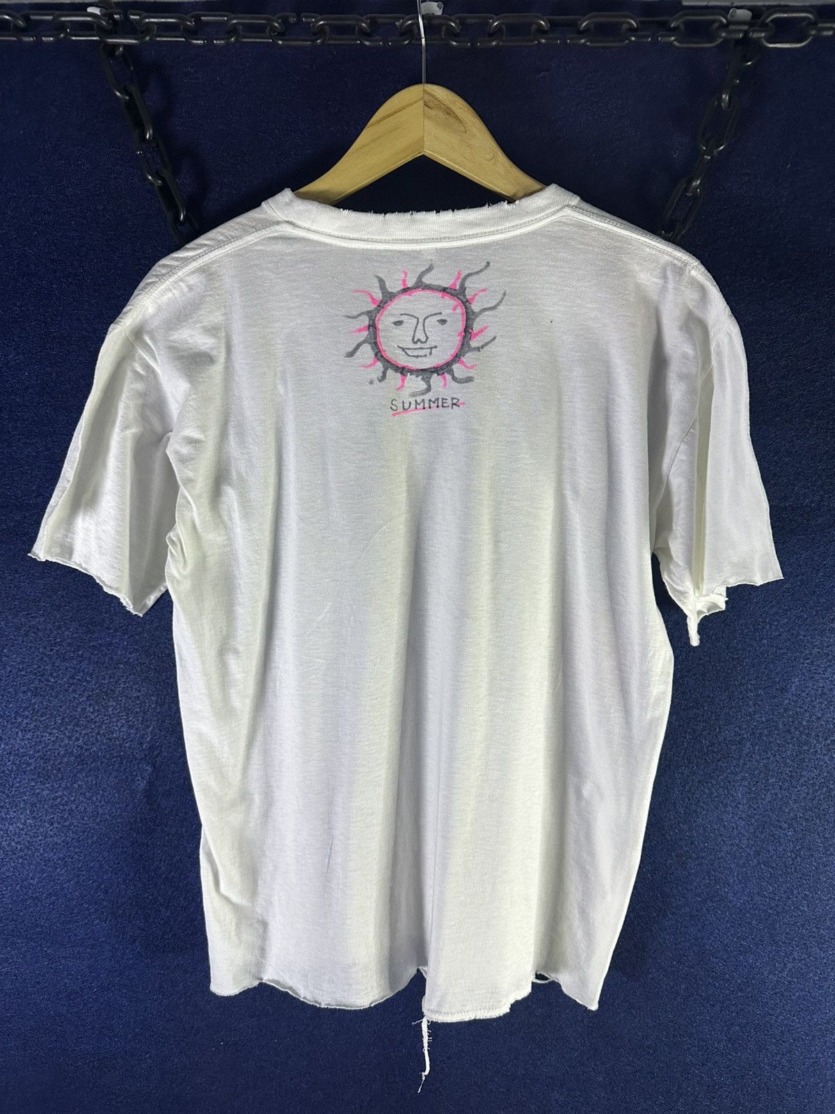 Vintage Unbranded Vintage Distressed Summer Art Scribbles Tshirt Size US L / EU 52-54 / 3 - 7 Thumbnail