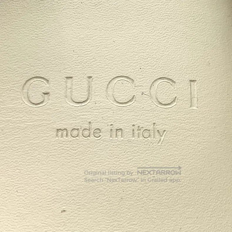 Gucci Gucci Brown logo old flower lacing casual high-top shoes b Size US 4 / IT 34 - 7 Thumbnail
