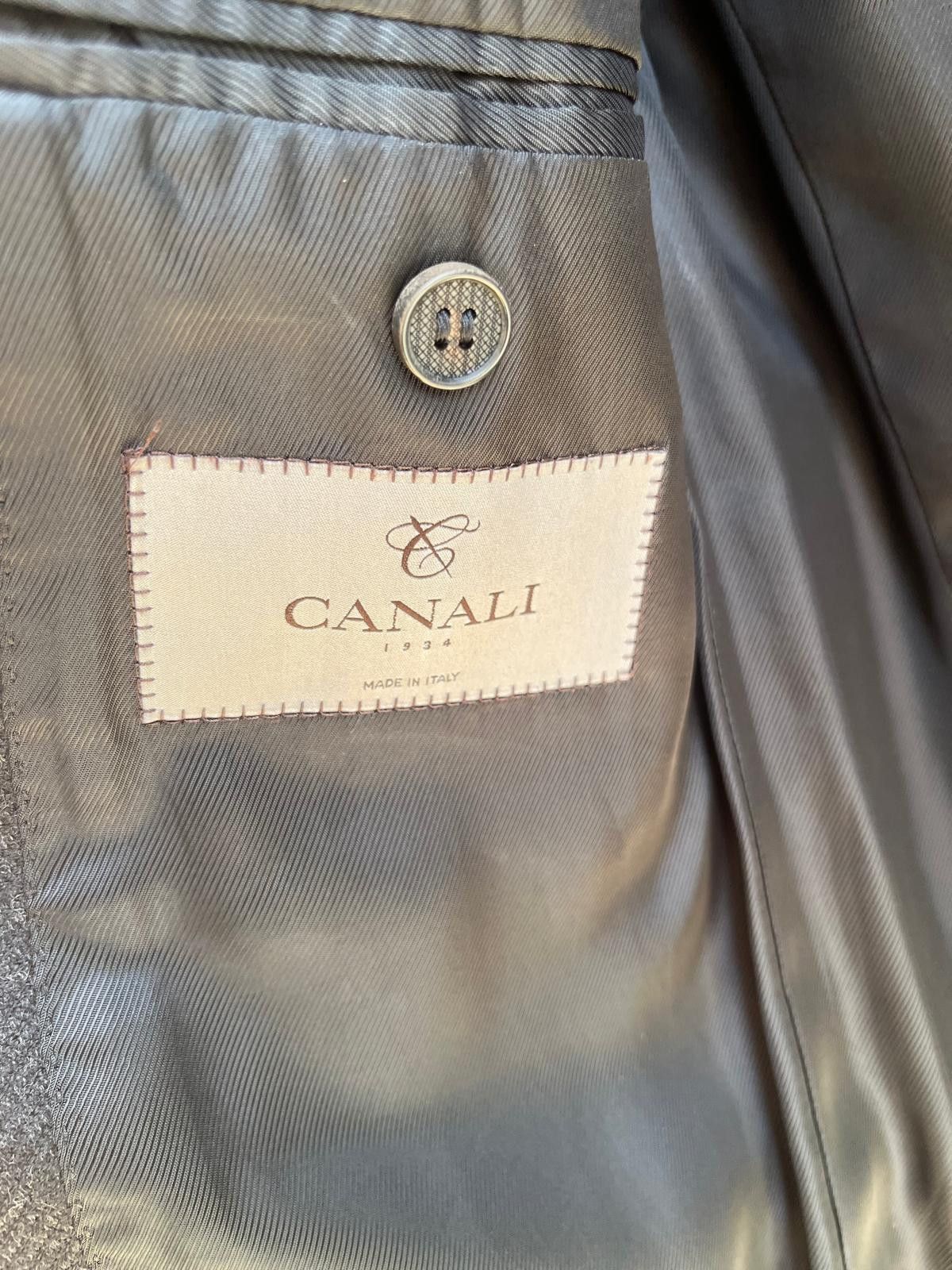 Canali Canali Overcoat Size US M / EU 48-50 / 2 - 3 Thumbnail