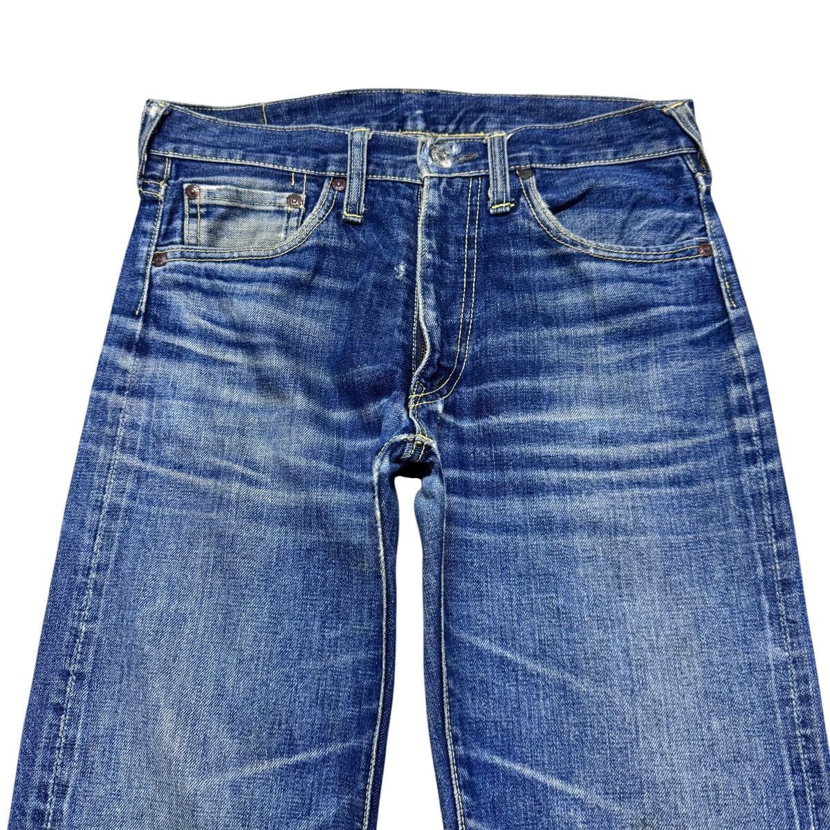 Vintage Vintage 70s BIGSTONE Denim Selvedge Jeans Repaired Size US 29 - 4 Thumbnail