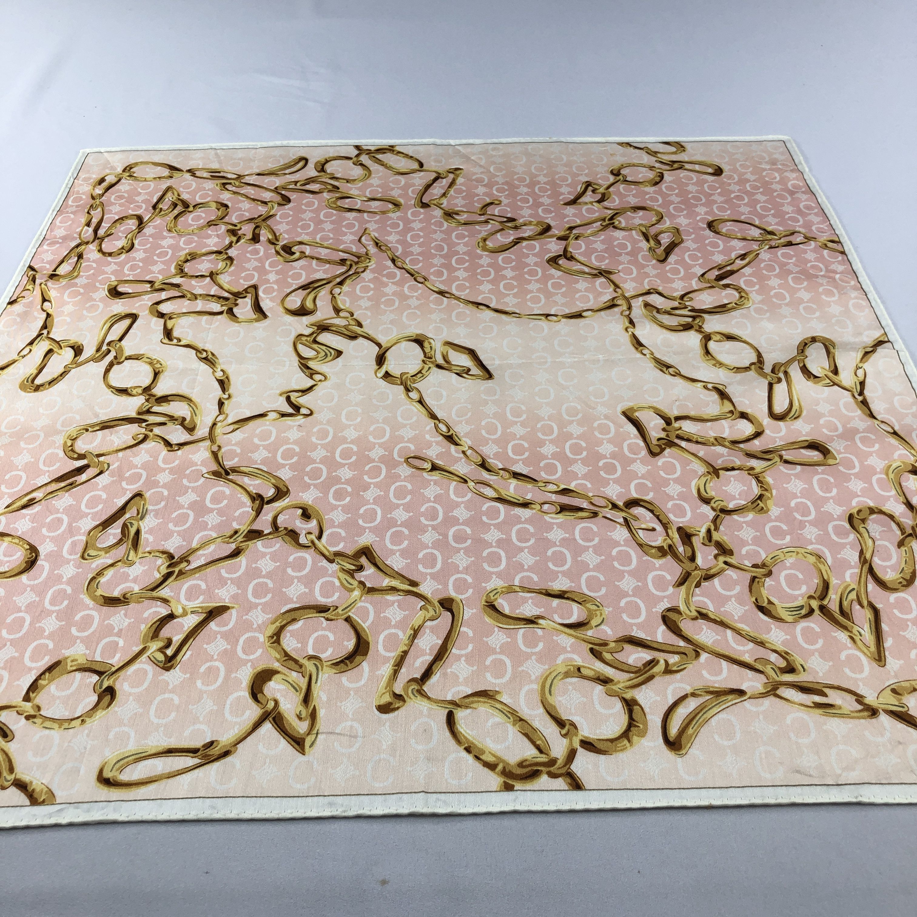 Celine Celine Handkerchief Neckerchief Bandana H3054 Size ONE SIZE - 4 Thumbnail
