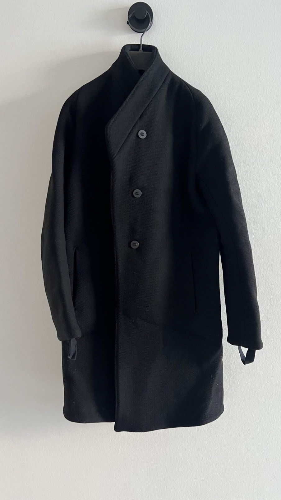 Boris Bidjan Saberi Boris Bidjan Saberi Wool coat Size S / US 4 / IT 40 - 4 Thumbnail