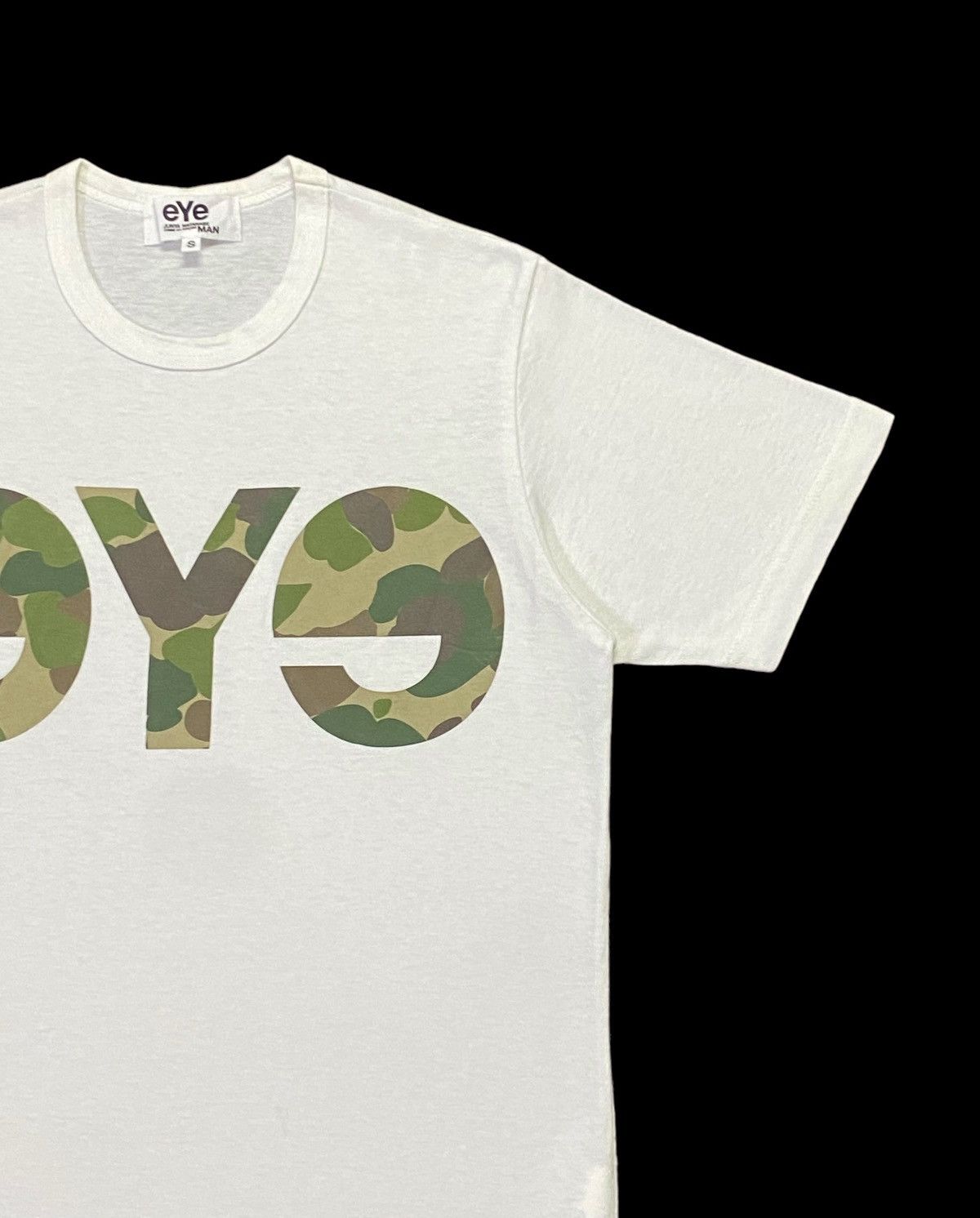 Comme des Garcons Junya Watanabe AD2015 EYE Camo Logo Shirt Size US S / EU 44-46 / 1 - 12 Thumbnail