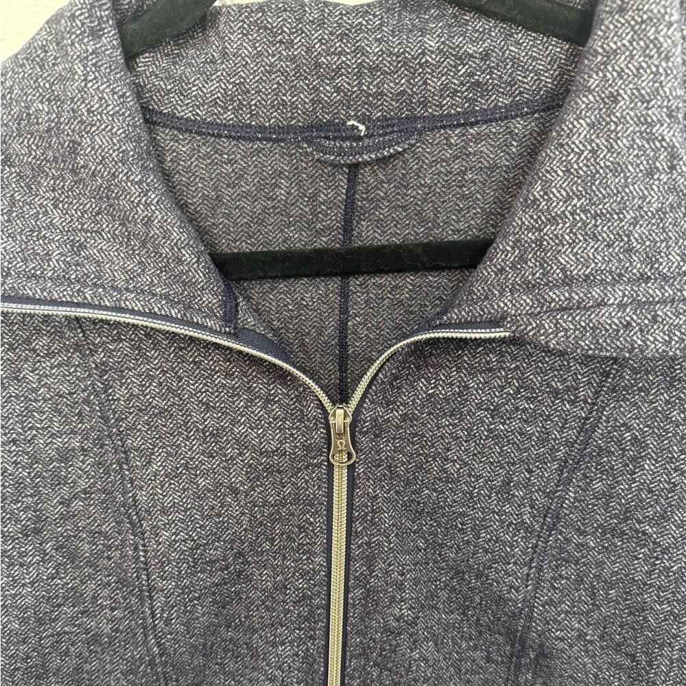 Lululemon Lululemon Daily Yoga Jacket Black Swan / Herringbone Zip 8 Size M / US 6-8 / IT 42-44 - 5 Thumbnail