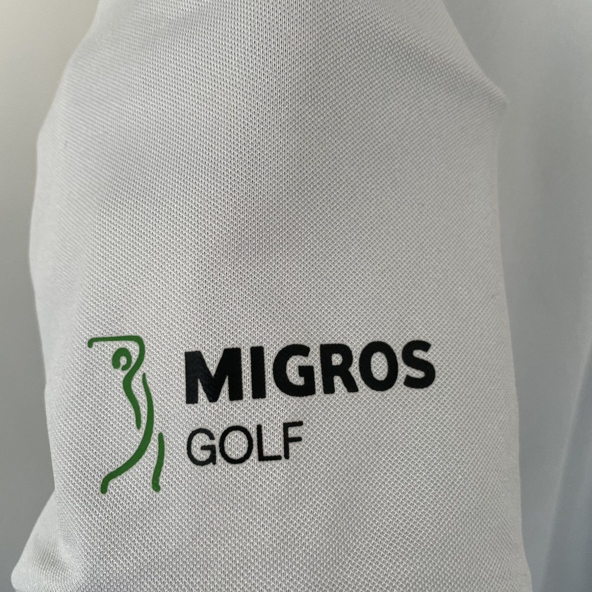 KJUS Vintage Kjus Polo Migros Golf T-shirt size M sport feet Size US M / EU 48-50 / 2 - 9 Thumbnail