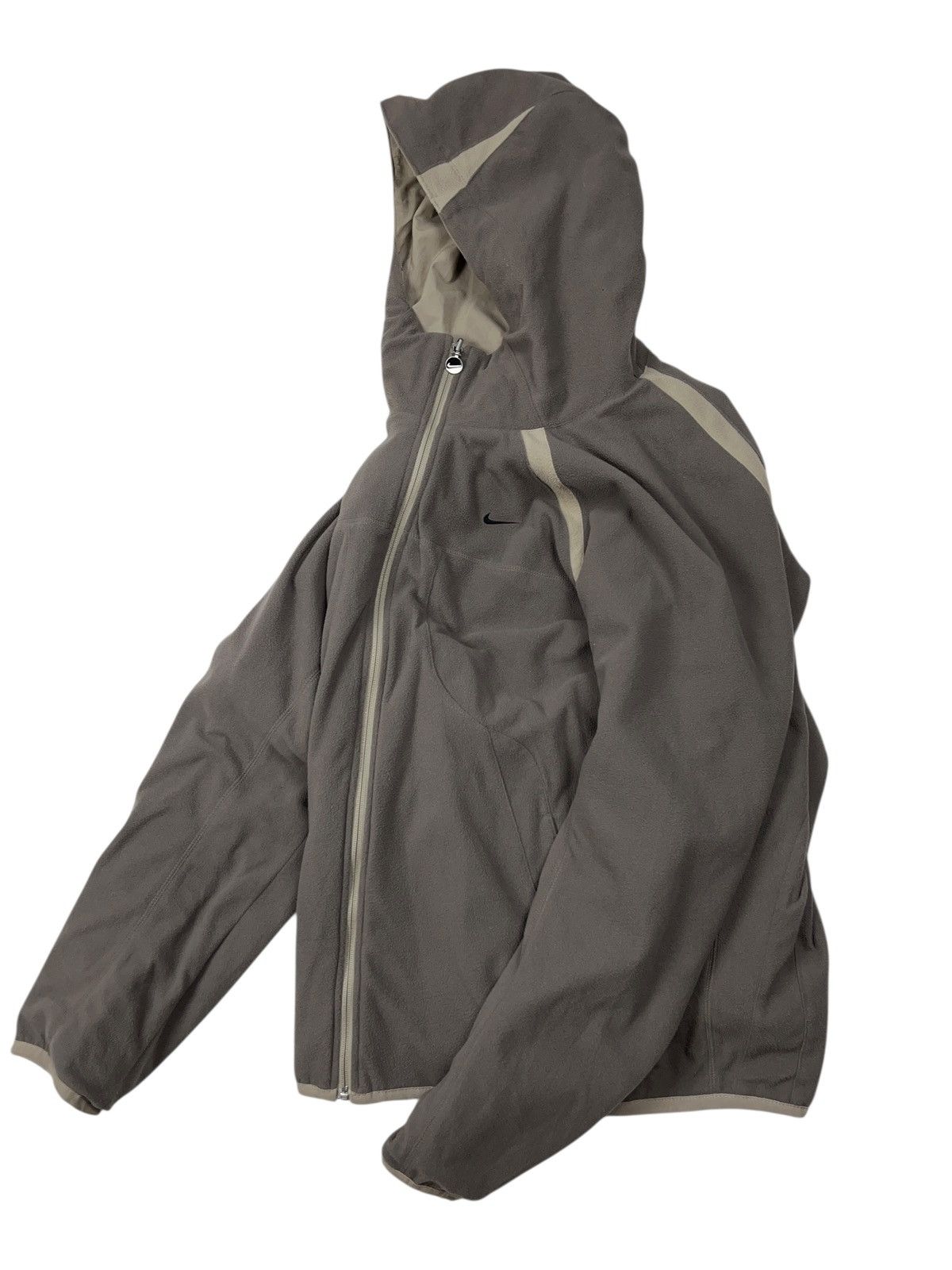 Nike Vintage y2k Nike Reversible Jacket Nylon/Fleece Size US L / EU 52-54 / 3 - 13 Thumbnail
