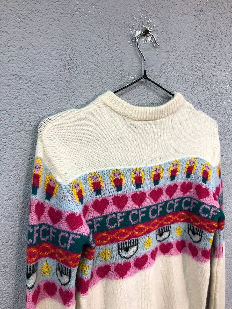 Chiara Ferragni Chiara Ferragni womens wool / cashmere sweater XS Size XS / US 0-2 / IT 36-38 - 9 Thumbnail