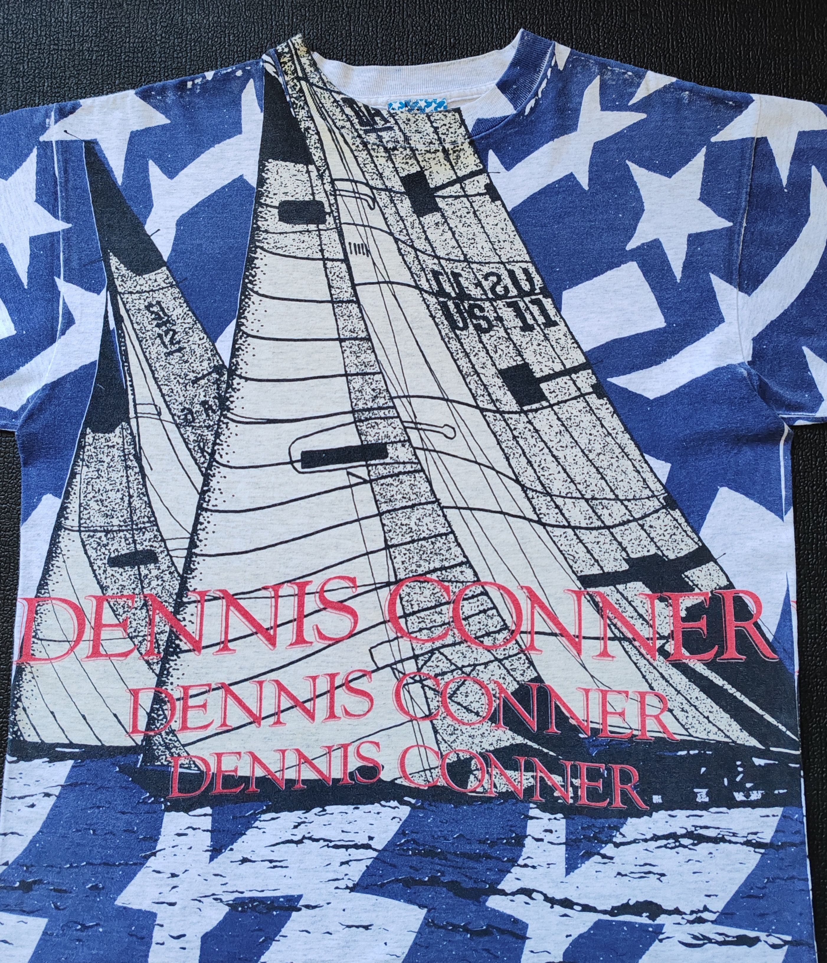 Vintage Vintage 90s Dennis Conner America's Cup OVP T shirt size L Size US L / EU 52-54 / 3 - 3 Thumbnail