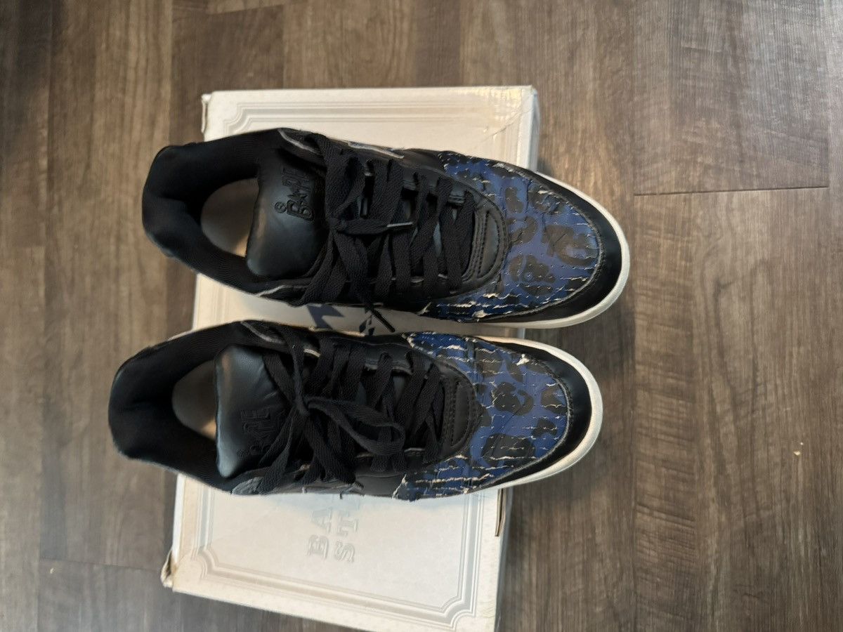 Bape × Nigo Bape Navy Blue Camo Roadsta Size US 10 / EU 43 - 3 Thumbnail