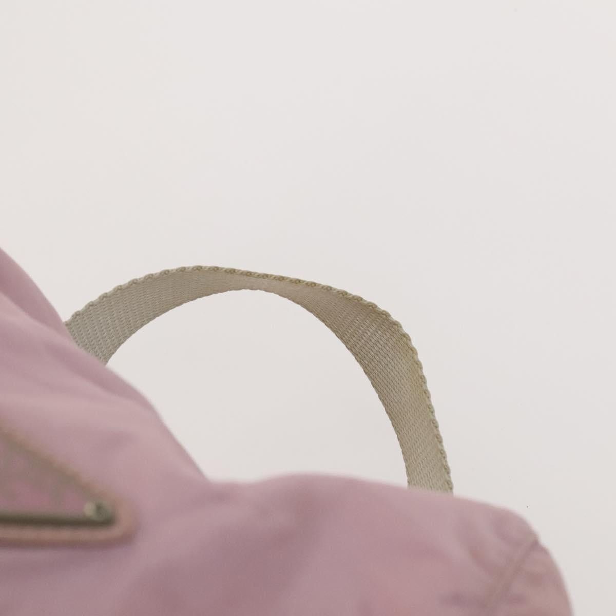Prada PRADA Backpack Nylon Pink Silver Size ONE SIZE - 8 Thumbnail