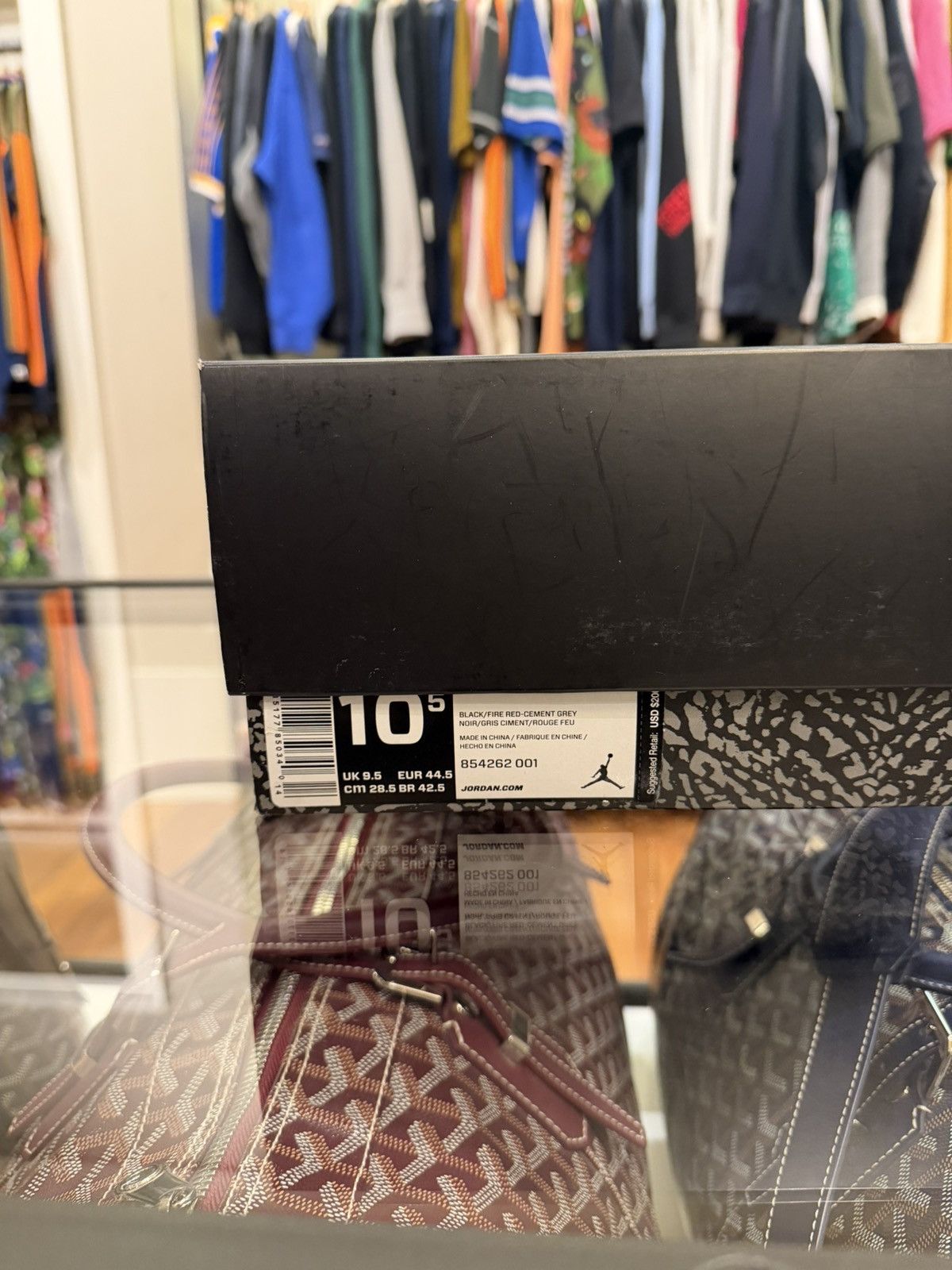 Jordan Brand Jordan 3 Retro 'Black Cement' (2018) Size US 10.5 / EU 43-44 - 7 Thumbnail