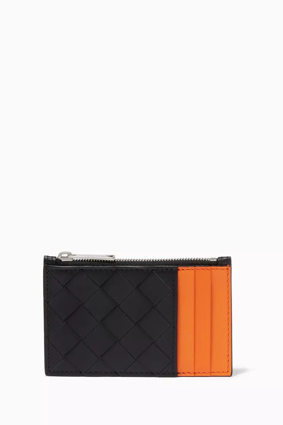 Bottega Veneta o1n1vont0824 Size: OS / Zipped Card Case Leather Black Size ONE SIZE - 1 Thumbnail