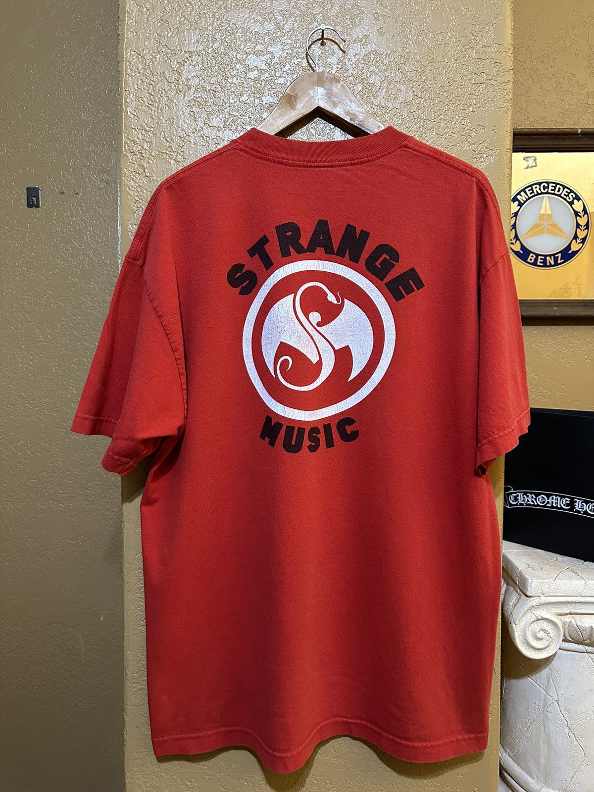 Band Tees × Rap Tees × Vintage Vintage Strange Music Tech N9ne Rap T Shirt 2XL Y2K Size US XXL / EU 58 / 5 - 2 Thumbnail