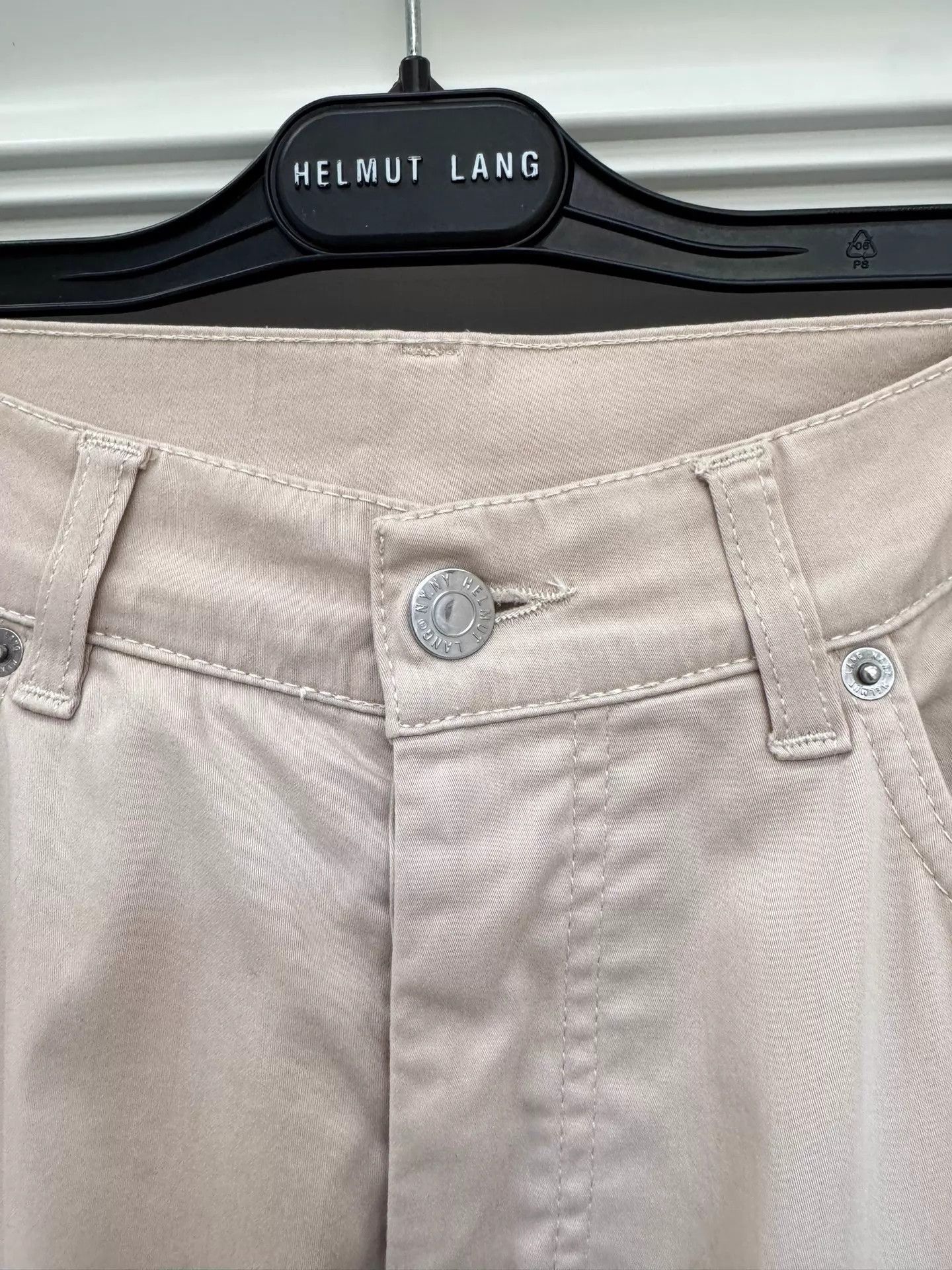 Helmut Lang Helmut Lang 2004 Beige Jeans Size 30 (fits W31) Size US 30 / EU 46 - 4 Thumbnail