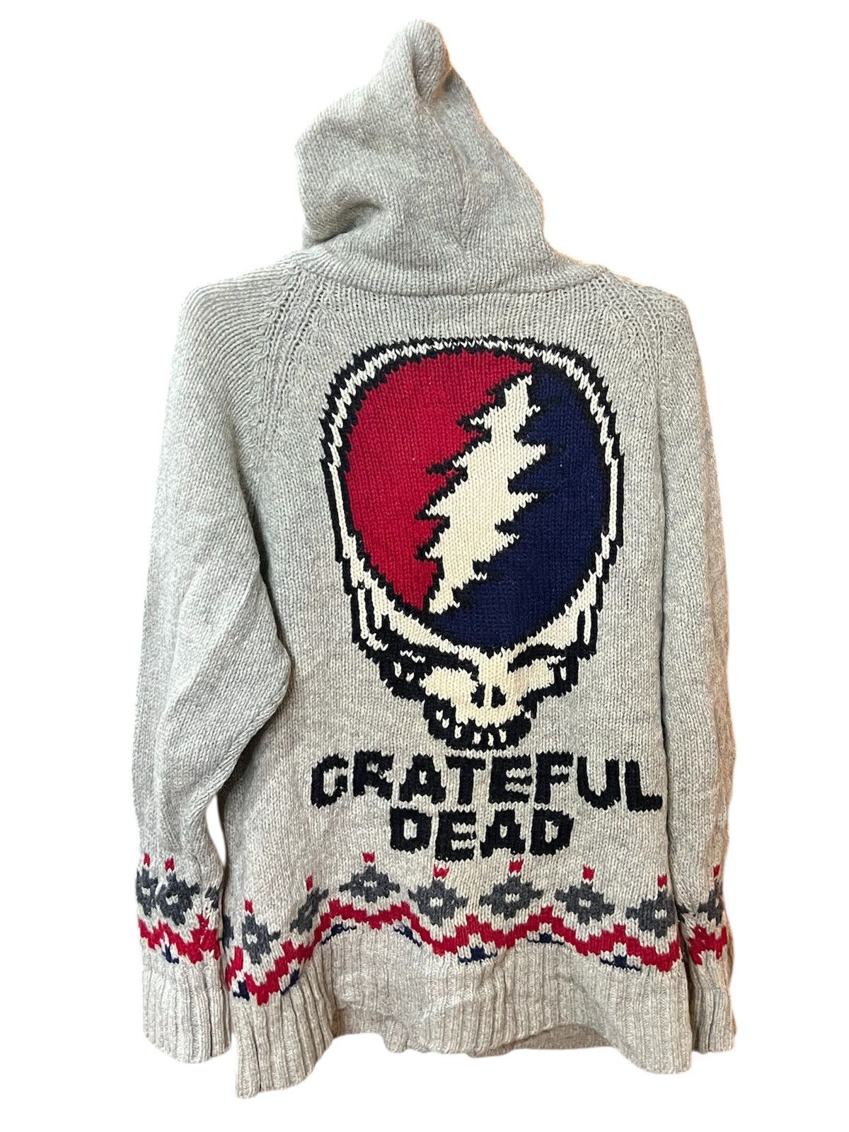 Grateful Dead × Vintage Grateful Dead vintage sweatshirt knitted hoodie Size US M / EU 48-50 / 2 - 1 Thumbnail