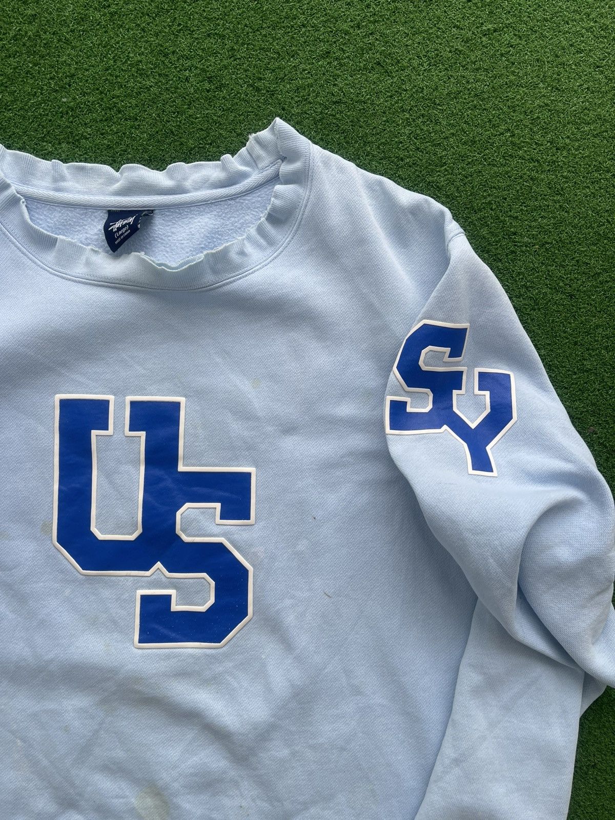 Stussy × Vintage 🔥HOT🔥VINTAGE STUSSY SPELL OUT VERY RARE Size US L / EU 52-54 / 3 - 9 Thumbnail
