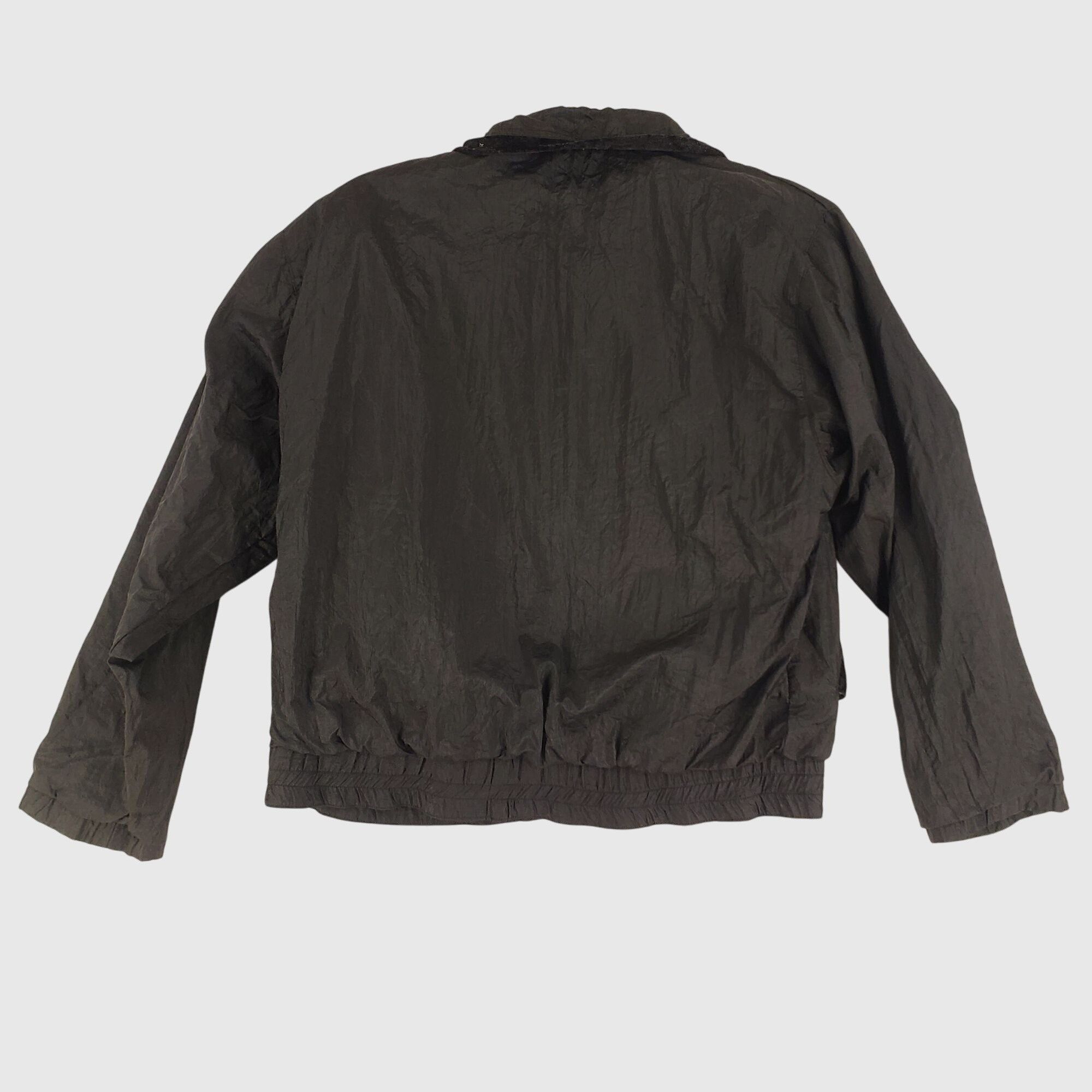 Other Vintage Reversible Velvet Embroidered Bomber Jacket Wmns L B Size L / US 10 / IT 46 - 2 Thumbnail