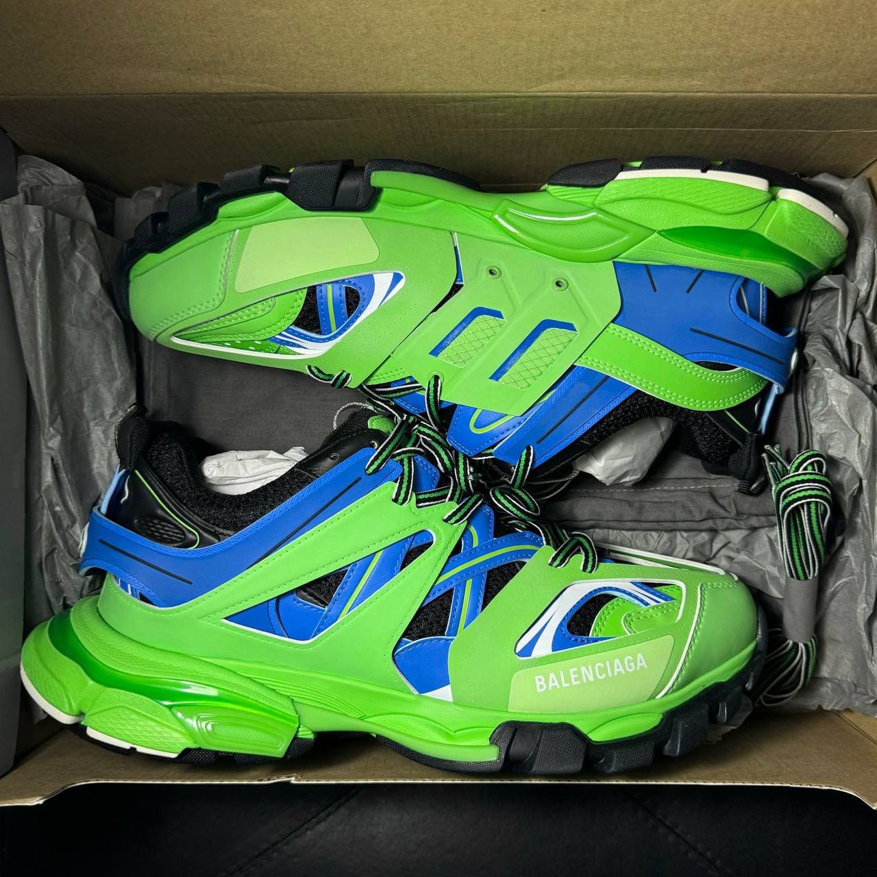 Balenciaga Balenciaga track 1 green Size US 11 / EU 44 - 9 Thumbnail