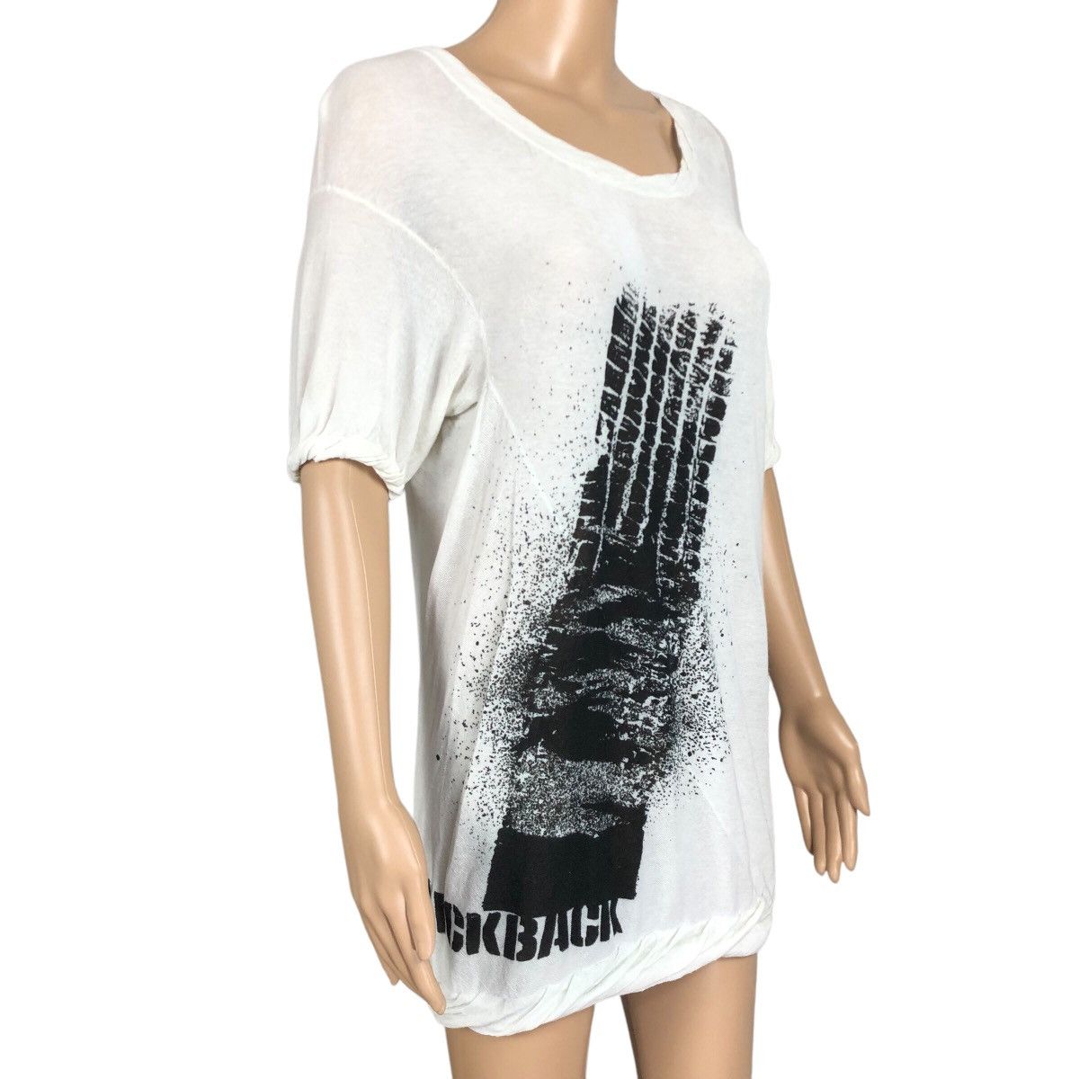 Hysteric Glamour Vintage Hysteric Glamour Kickback Mesh Top Pleated Shirt Size ONE SIZE - 1 Thumbnail