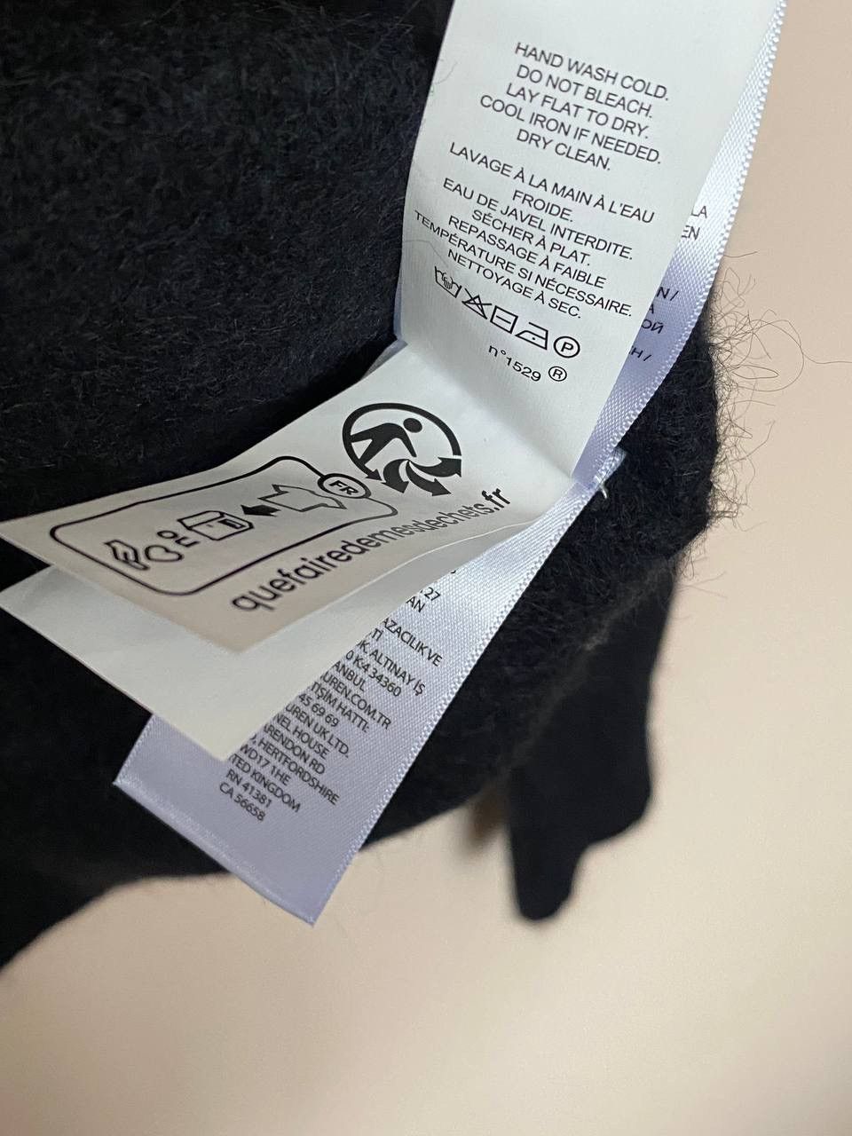 Polo Ralph Lauren Polo Ralph Lauren Sweater Black 100% Wool Crew Neck Mens M Size US M / EU 48-50 / 2 - 9 Thumbnail