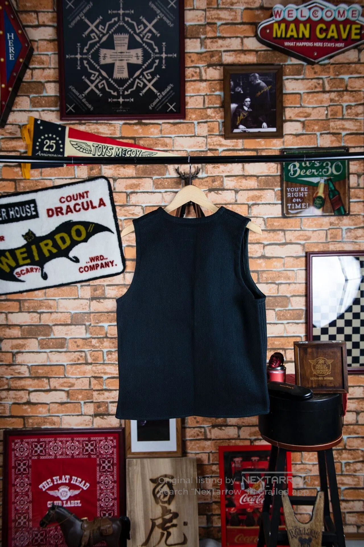 Japanese Brand Cootie Heavy Duty Vest in Black. Size US M / EU 48-50 / 2 - 2 Thumbnail