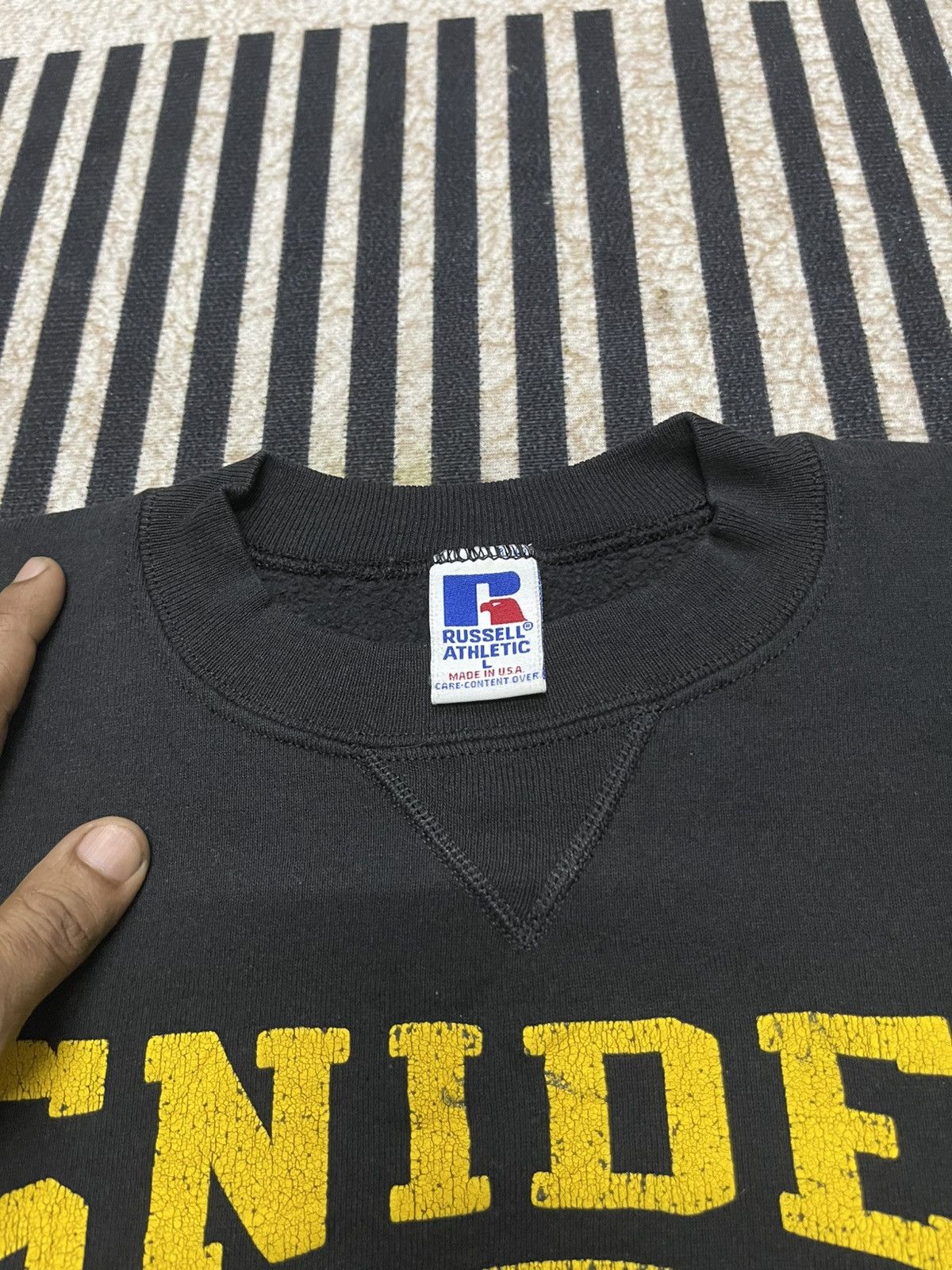 Russell Athletic 90s RUSELL ATHLETIC SNIDER PANTHERS CREWNECK Size US L / EU 52-54 / 3 - 8 Thumbnail
