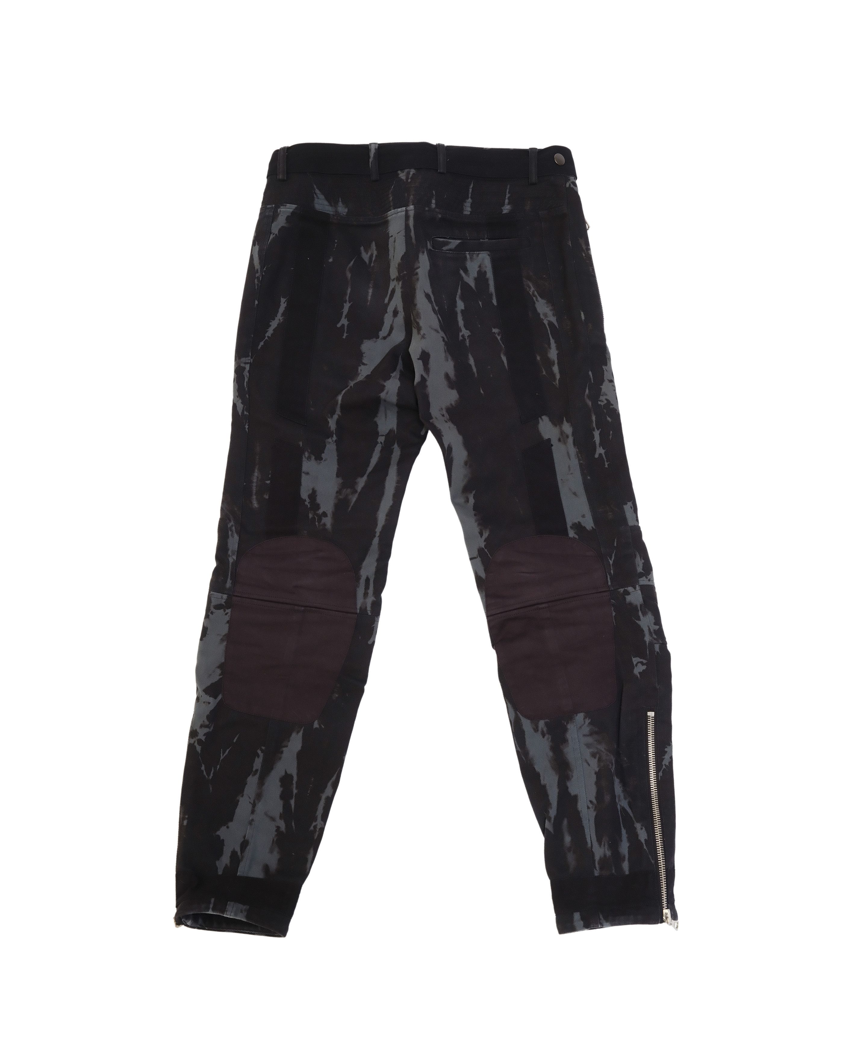Dries Van Noten Tye-dyed Motocross Pants Size US 30 / EU 46 - 2 Thumbnail
