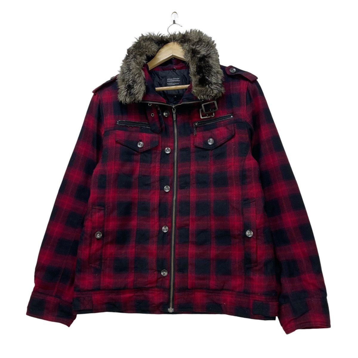 If Six Was Nine × Japanese Brand × Le Grande Bleu (L.G.B.) 💥Japanese Brand Slpendid Tartan Gothic Jacket Size US M / EU 48-50 / 2 - 2 Thumbnail