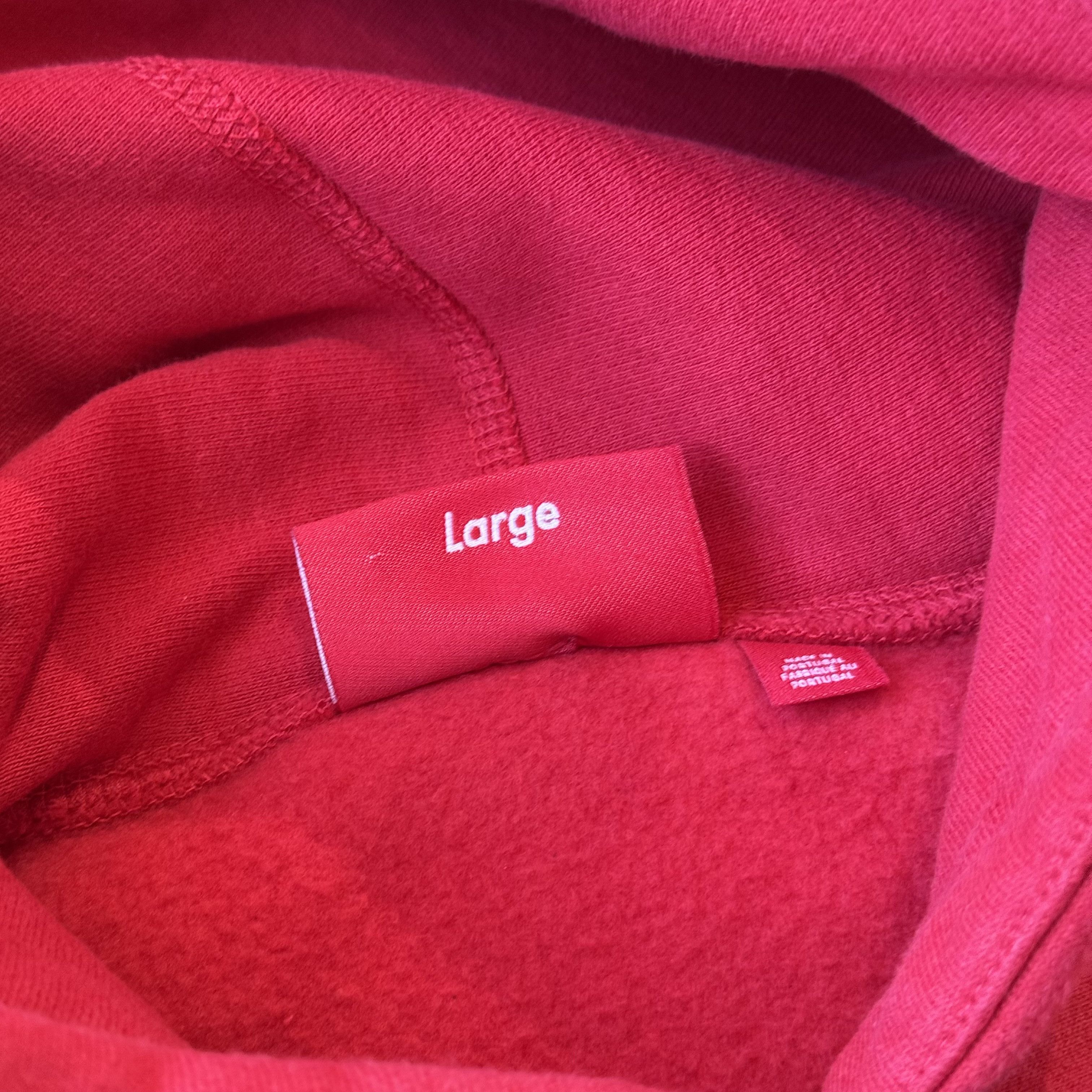 Supreme Size Large - Supreme Ghostface® Arc Hooded Sweatshirt 'Red' Size US L / EU 52-54 / 3 - 4 Thumbnail