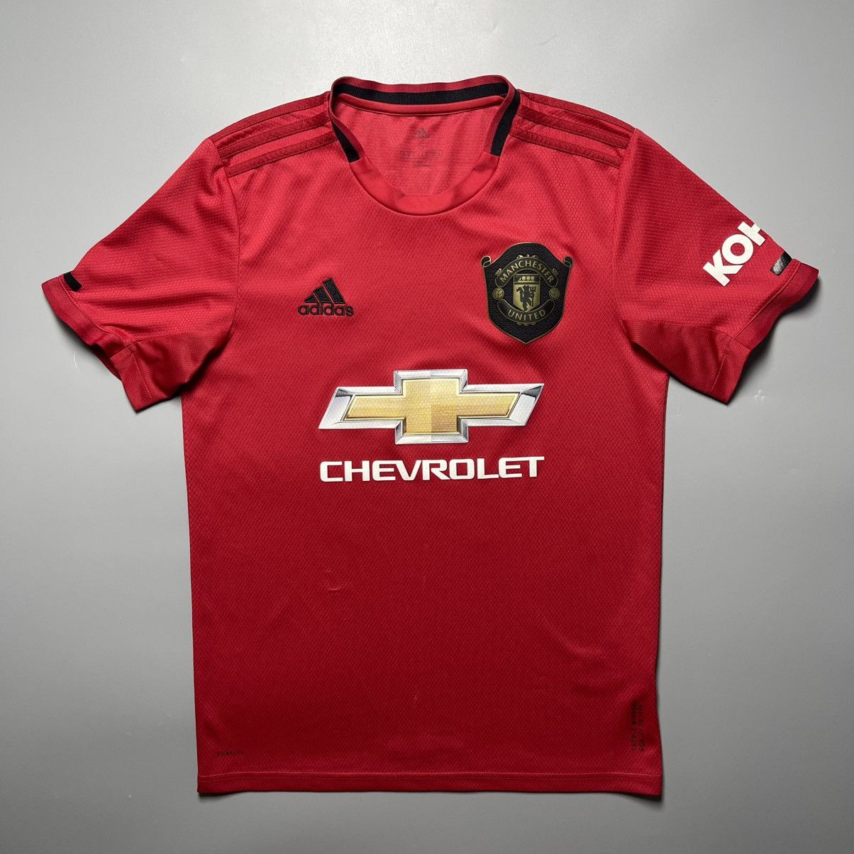 Adidas MAN UNITED ADIDAS 2019/2020 SOCCER HOME JERSEY #18 FERNANDES Size US S / EU 44-46 / 1 - 2 Thumbnail