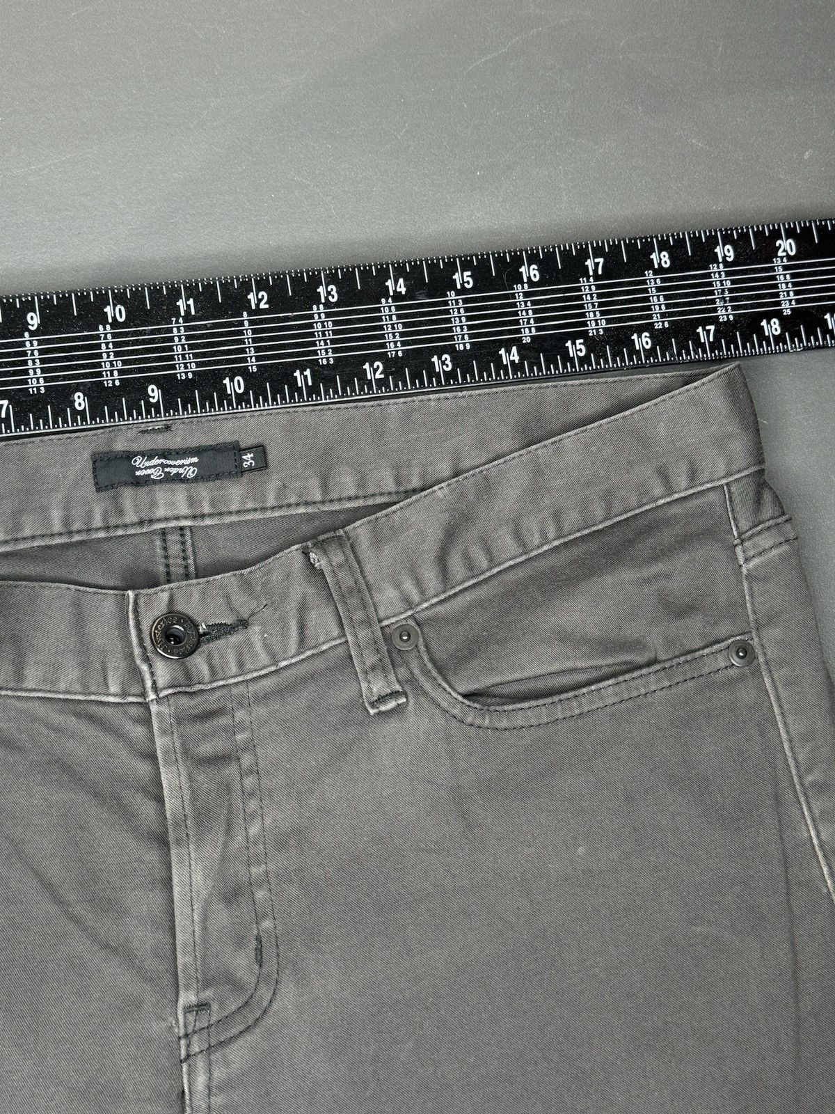 Hysteric Glamour × Undercover Hysterics Undercover Jun Takahashi Grey Pants Size US 34 / EU 50 - 11 Thumbnail