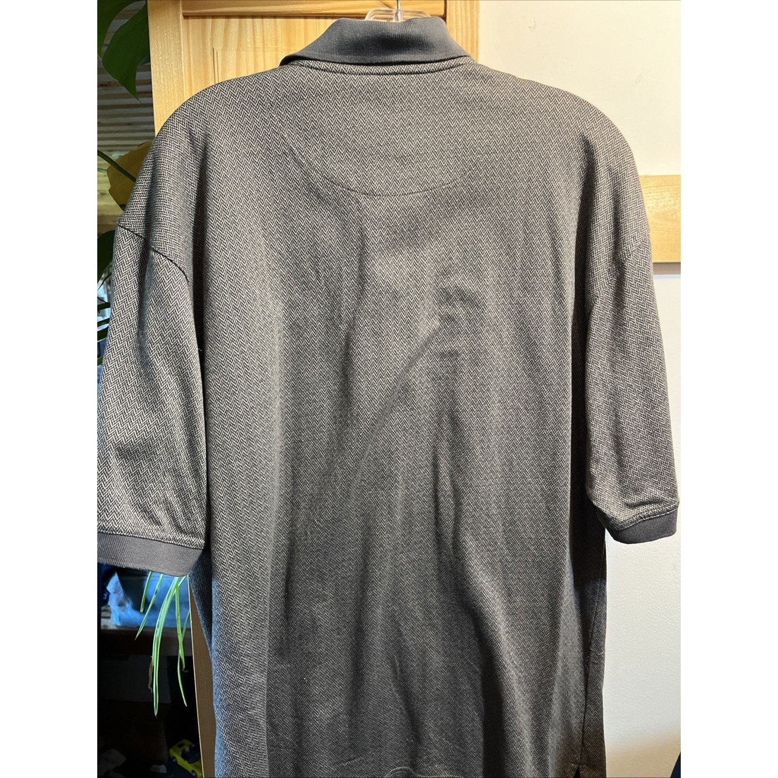 PING Ping Vintage Shirt Mens Large Polo Gray Liberty SS Button Size US L / EU 52-54 / 3 - 6 Thumbnail