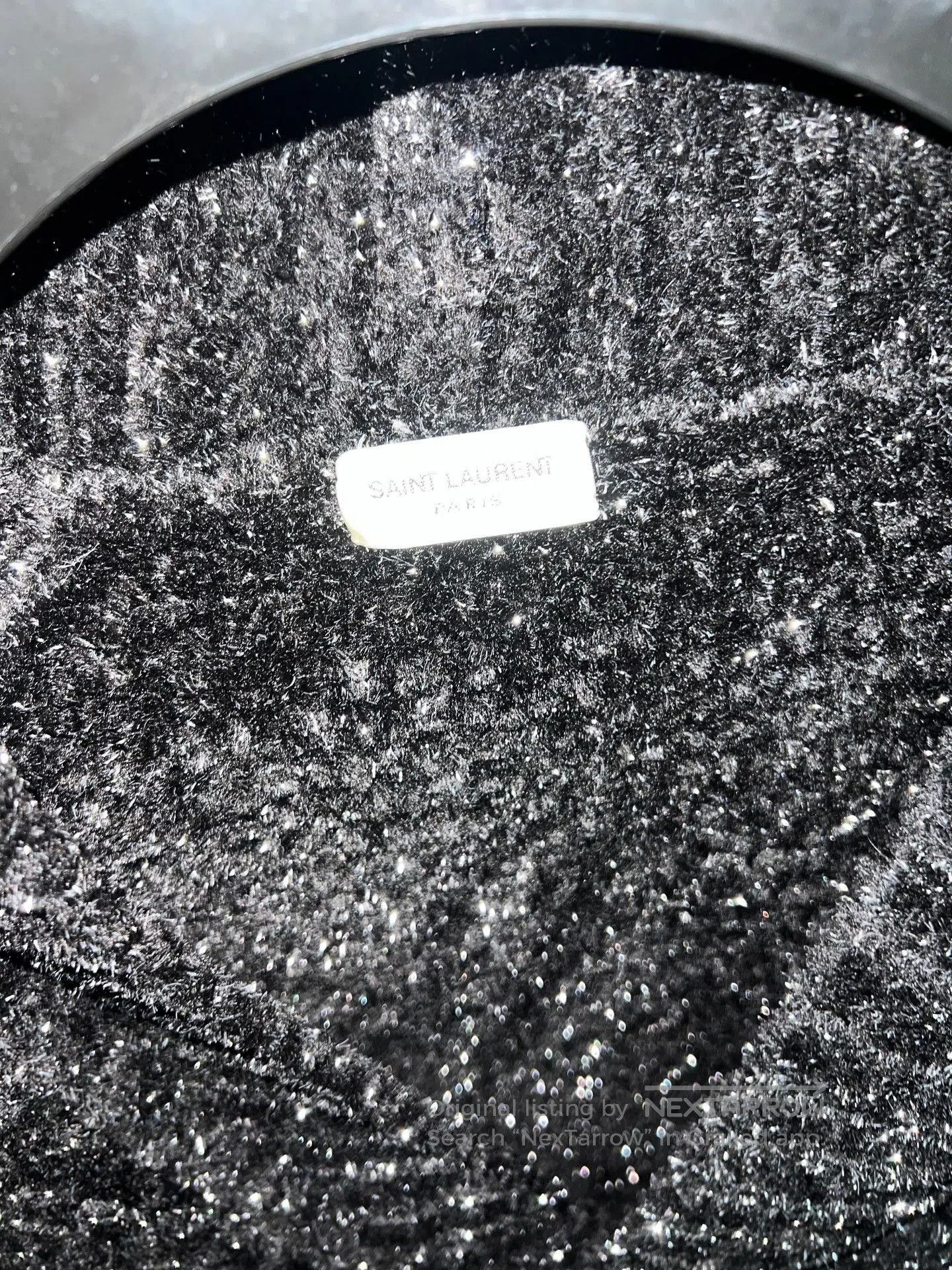 Saint Laurent Paris Saint Laurent Black Glitter Cardigan. Size US XS / EU 42 / 0 - 3 Thumbnail