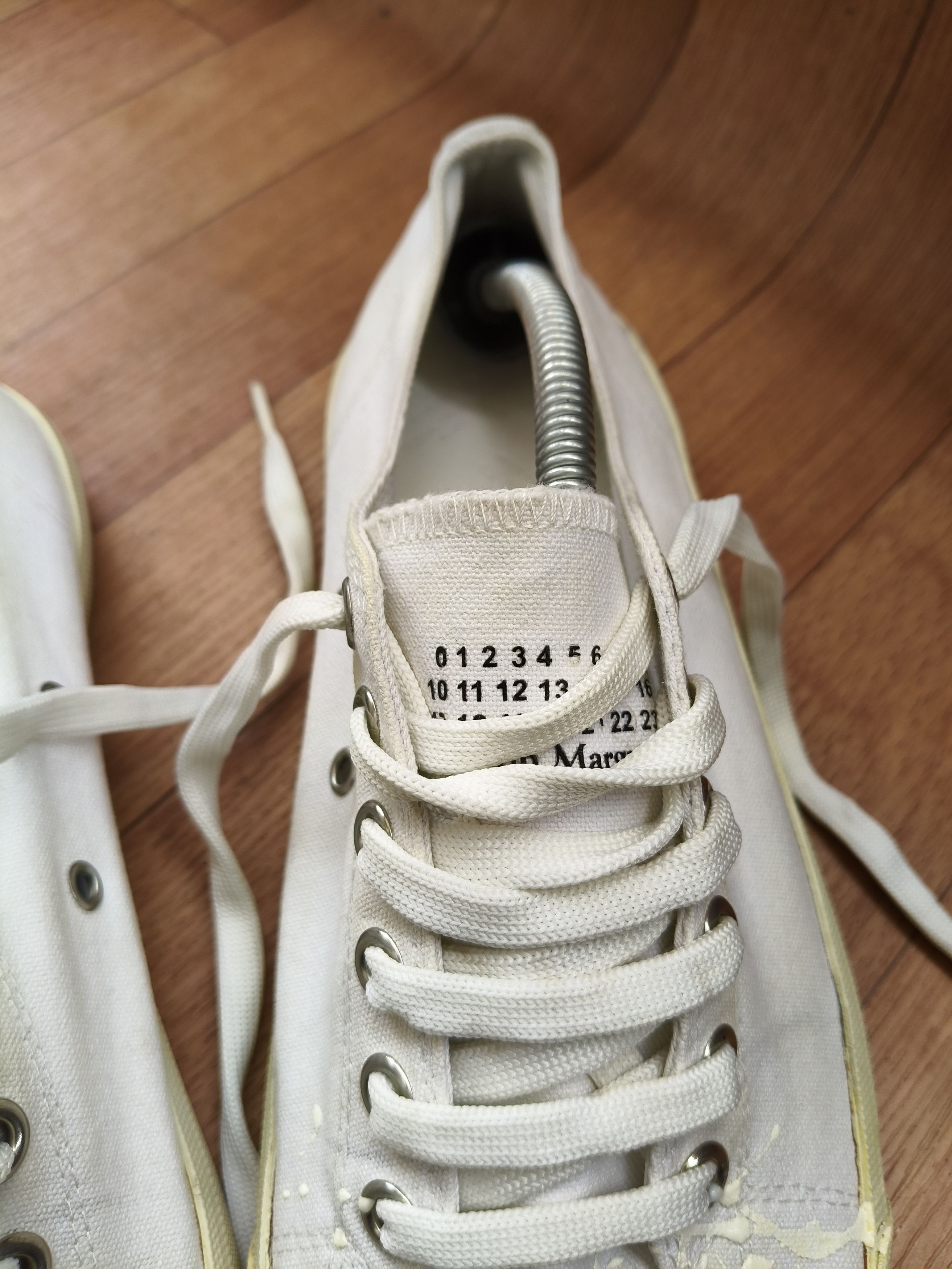 Maison Margiela Maison Margiela splatter canvas tabi Size US 9.5 / EU 42-43 - 7 Thumbnail