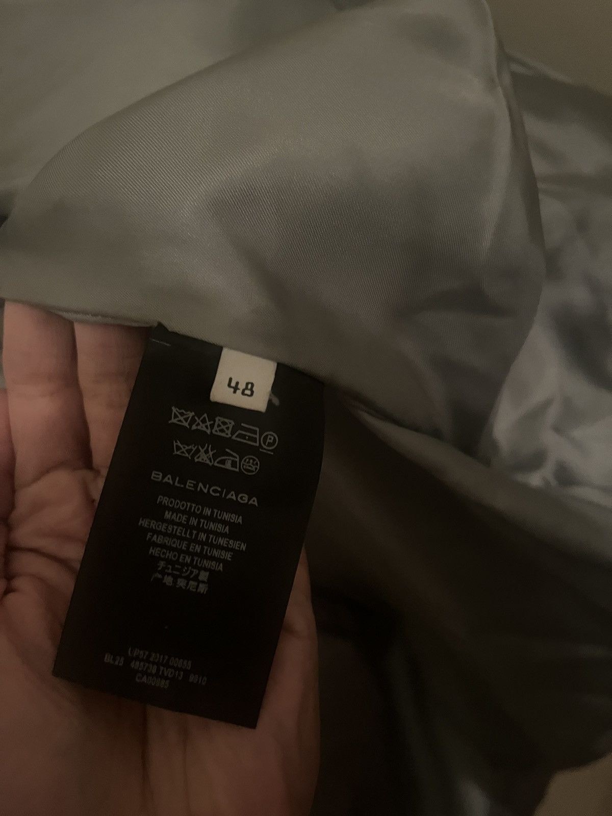Balenciaga Balenciaga C Shape Puffer Gray Size US M / EU 48-50 / 2 - 4 Thumbnail