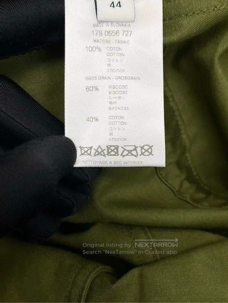 Givenchy Givenchy Fashion Military Green Hidden Zip Hoodie Back Win Size US M / EU 48-50 / 2 - 4 Thumbnail