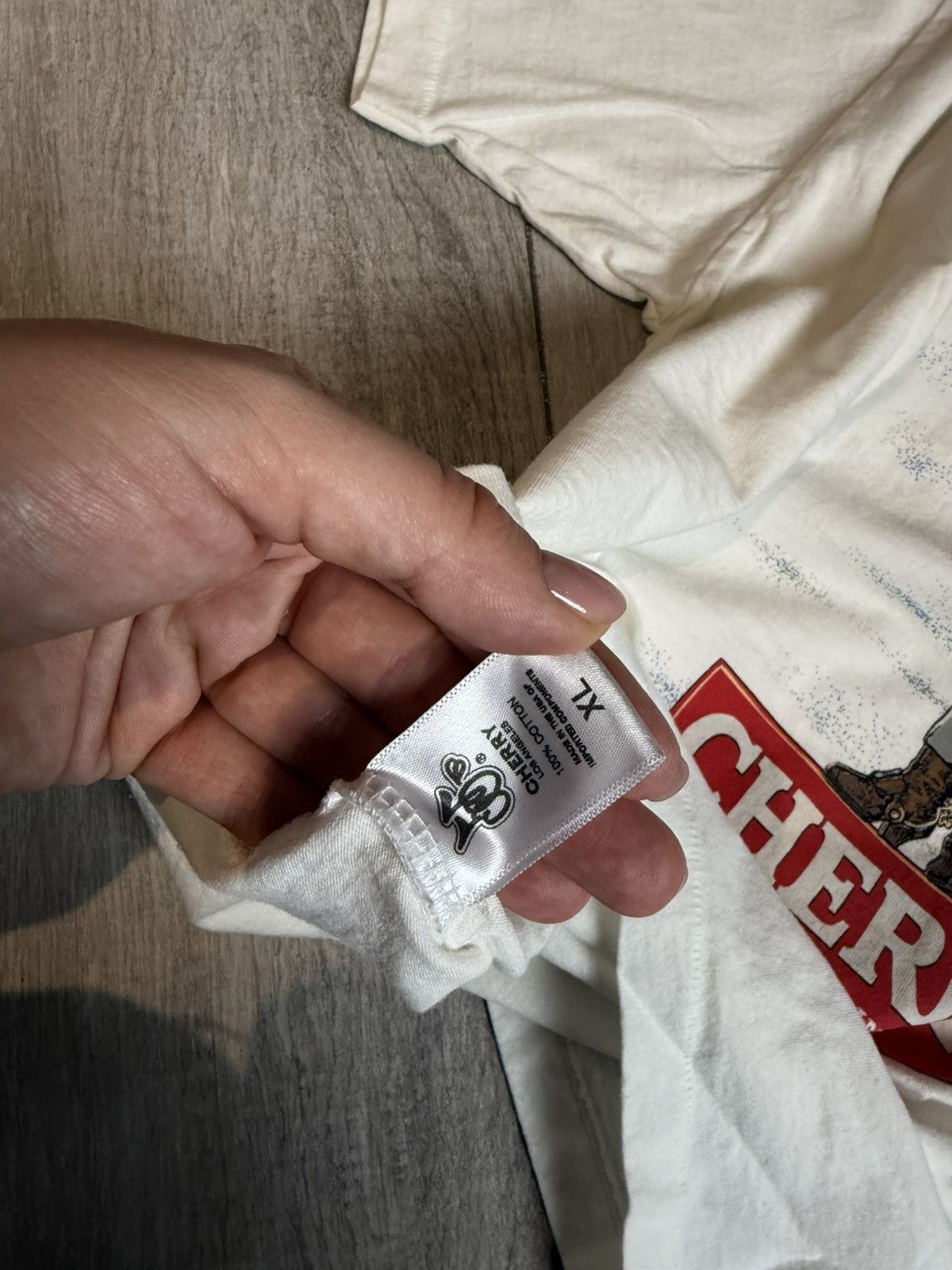 Cherry LA Cherry LA "Where the West Begins" T-shirt Size US XL / EU 56 / 4 - 5 Thumbnail
