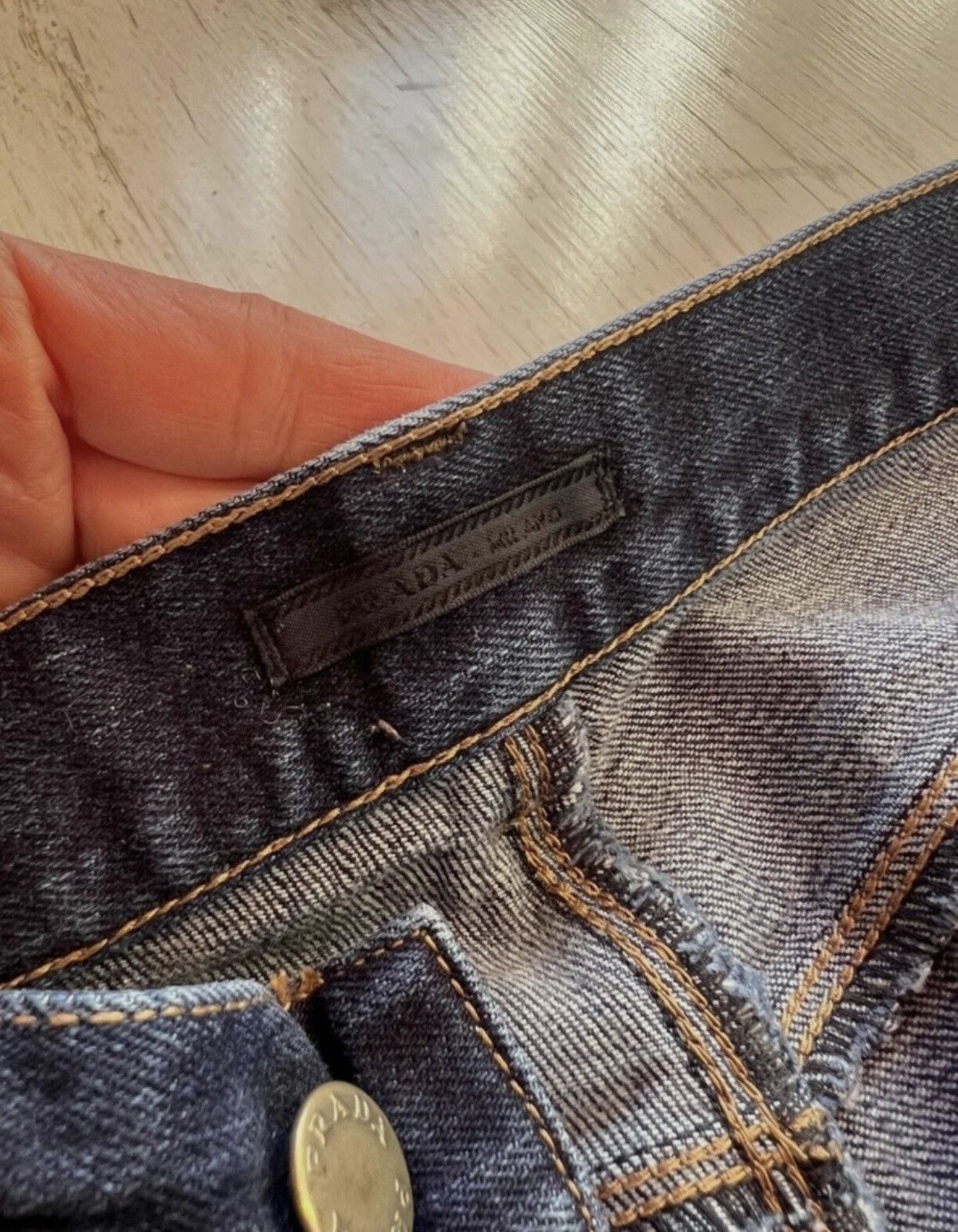 Prada Prada Straight Leg Jeans Size 32 | Dark Wash Size US 32 / EU 48 - 11 Thumbnail